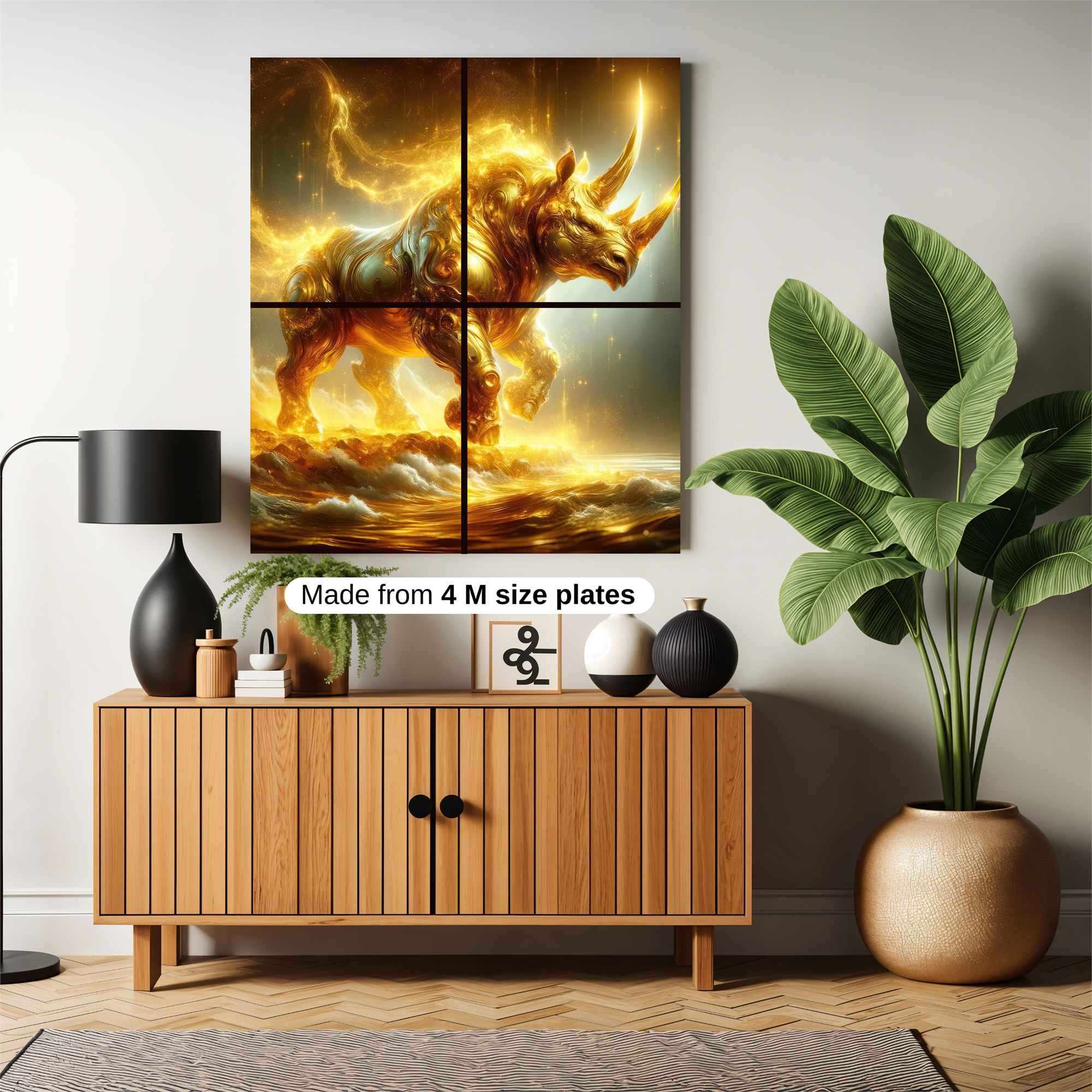 Golden Radiance Safe Wall Magnetic / M