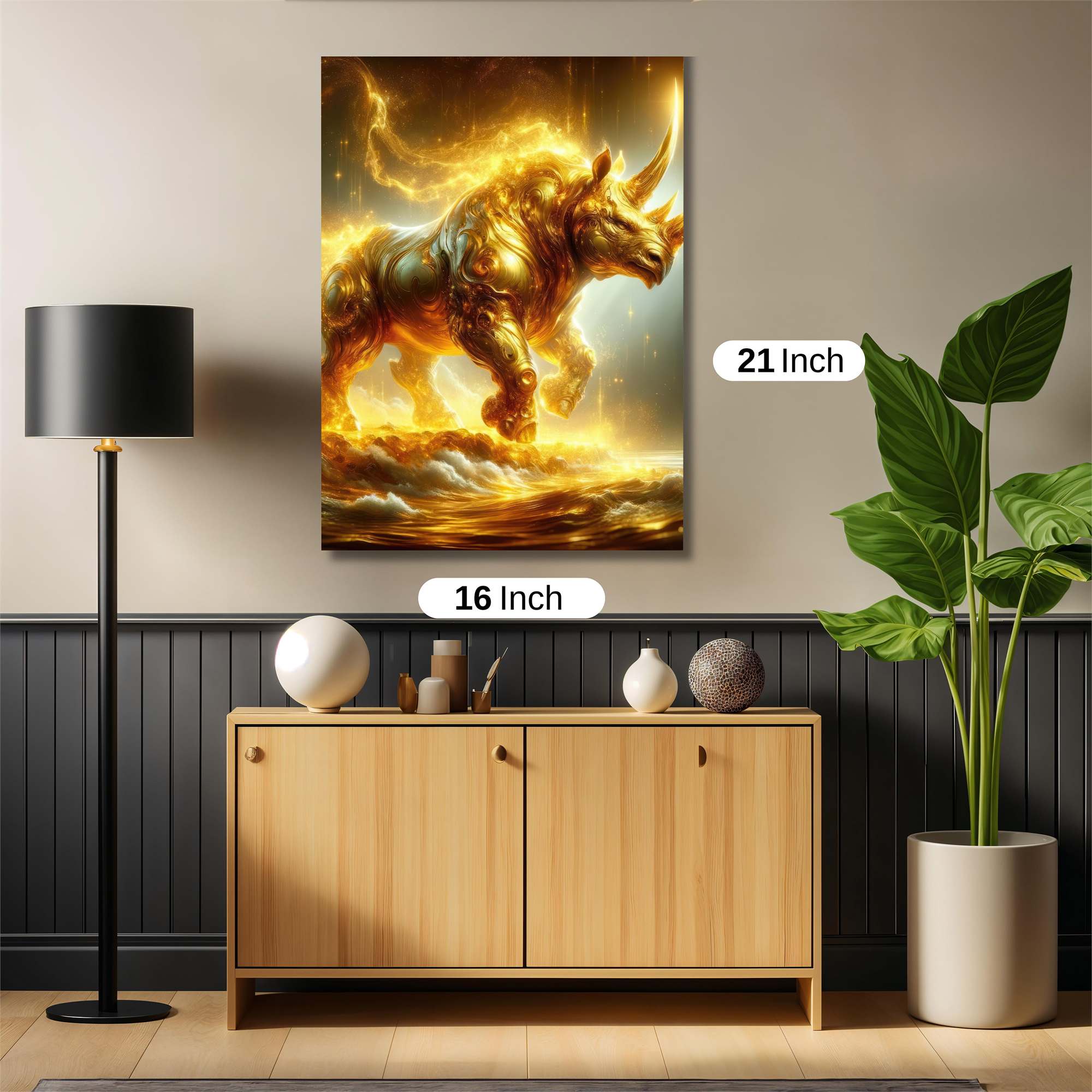 Golden Radiance Safe Wall Magnetic / M