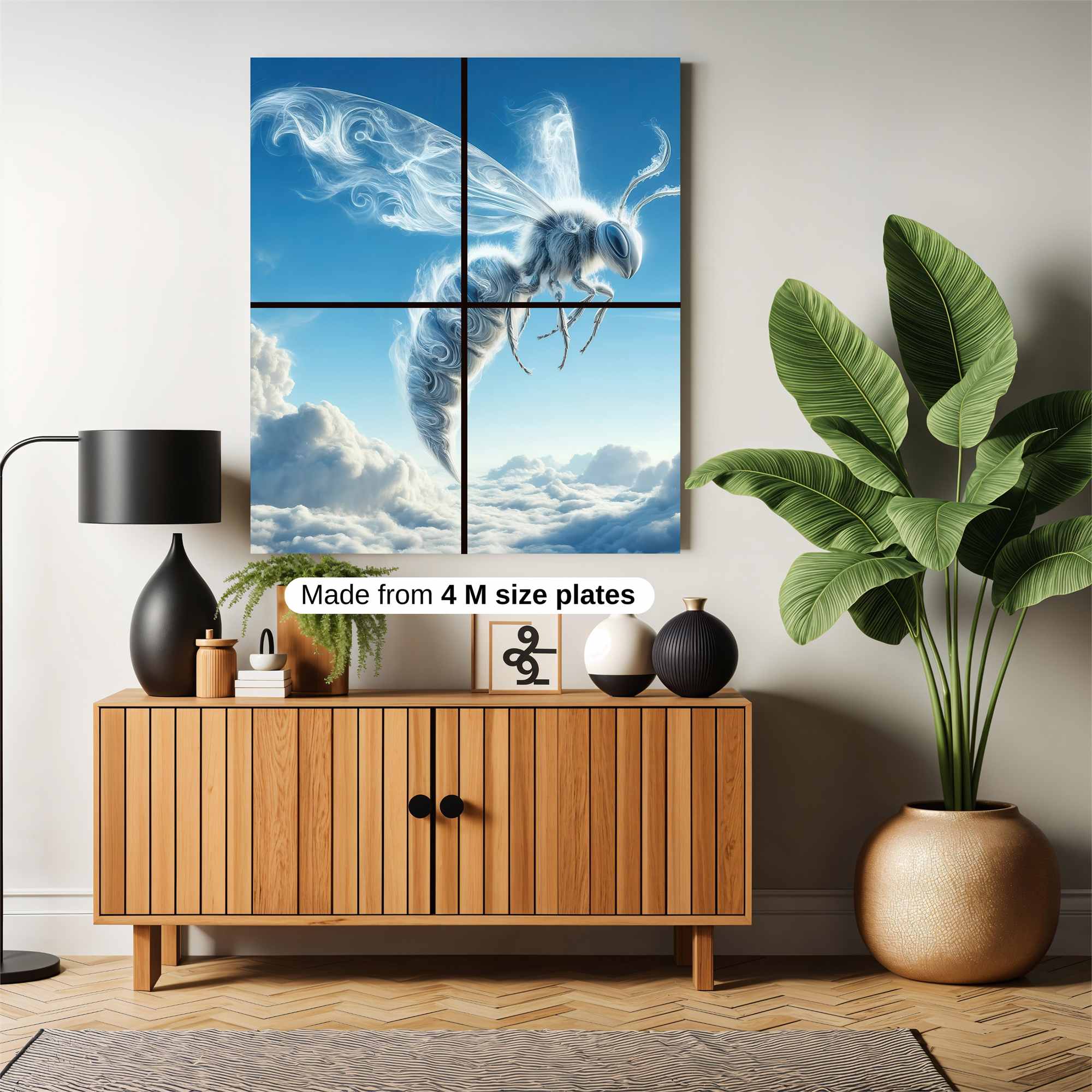 Cloud Wisp Safe Wall Magnetic / M