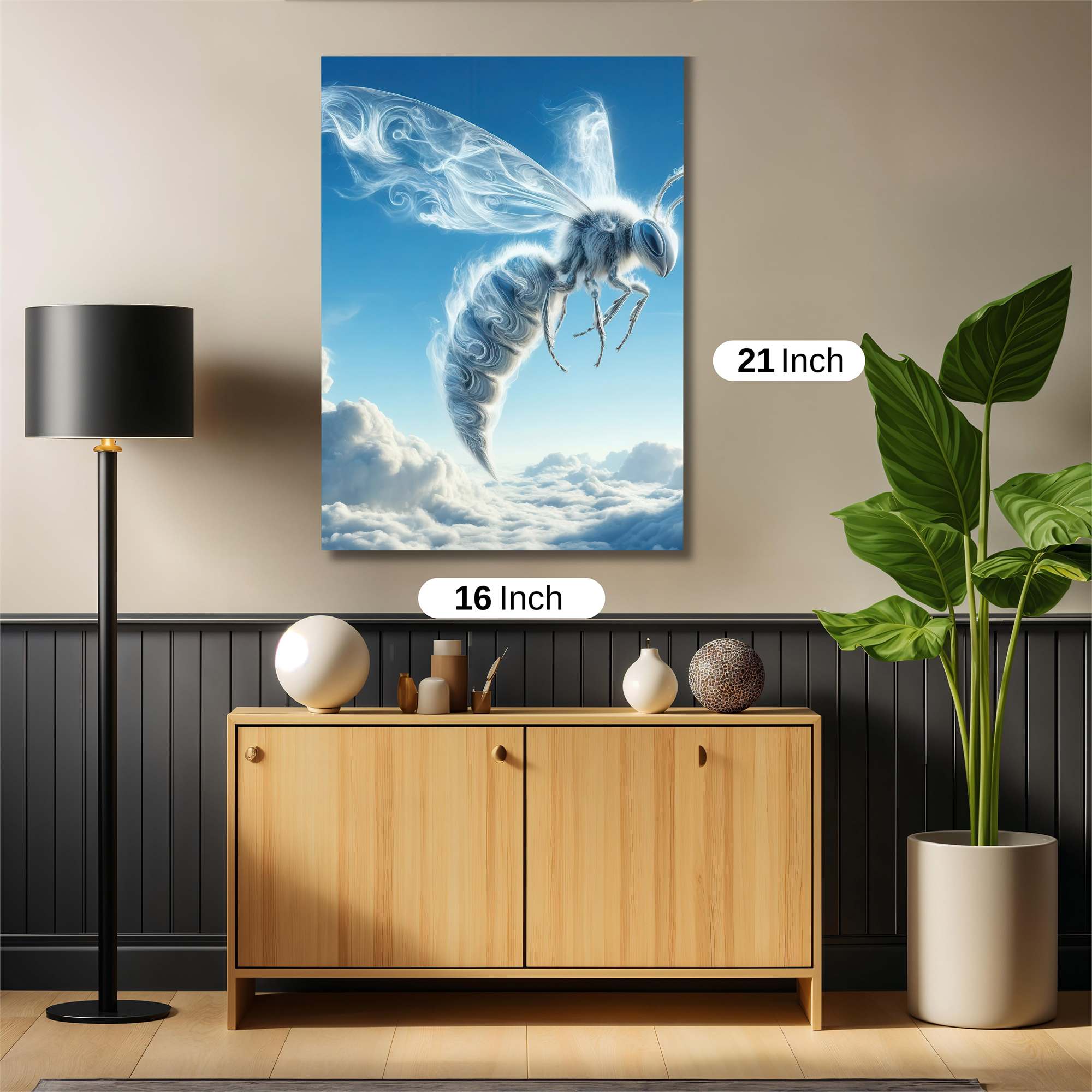 Cloud Wisp Safe Wall Magnetic / M