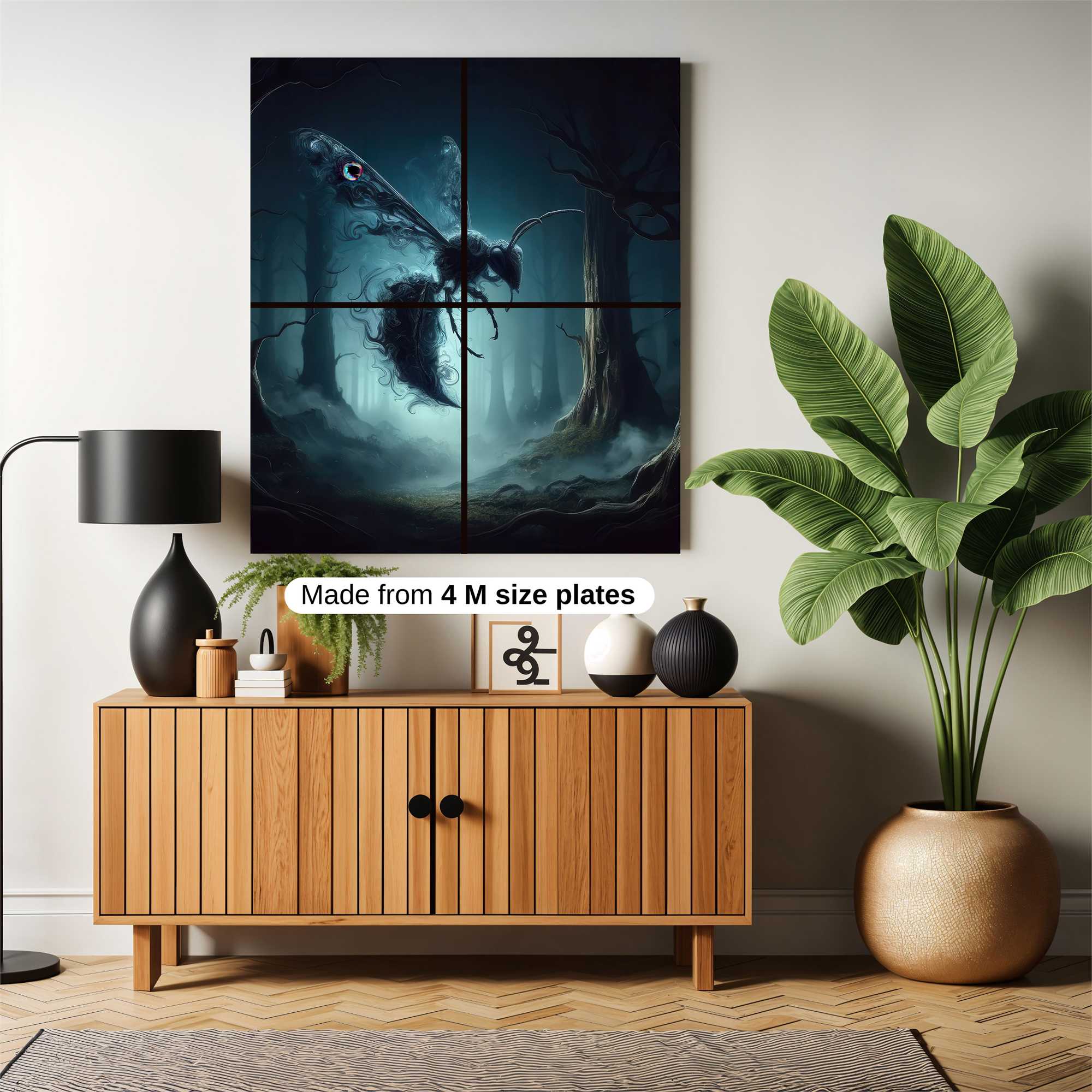 Mystic Wasp Safe Wall Magnetic / M