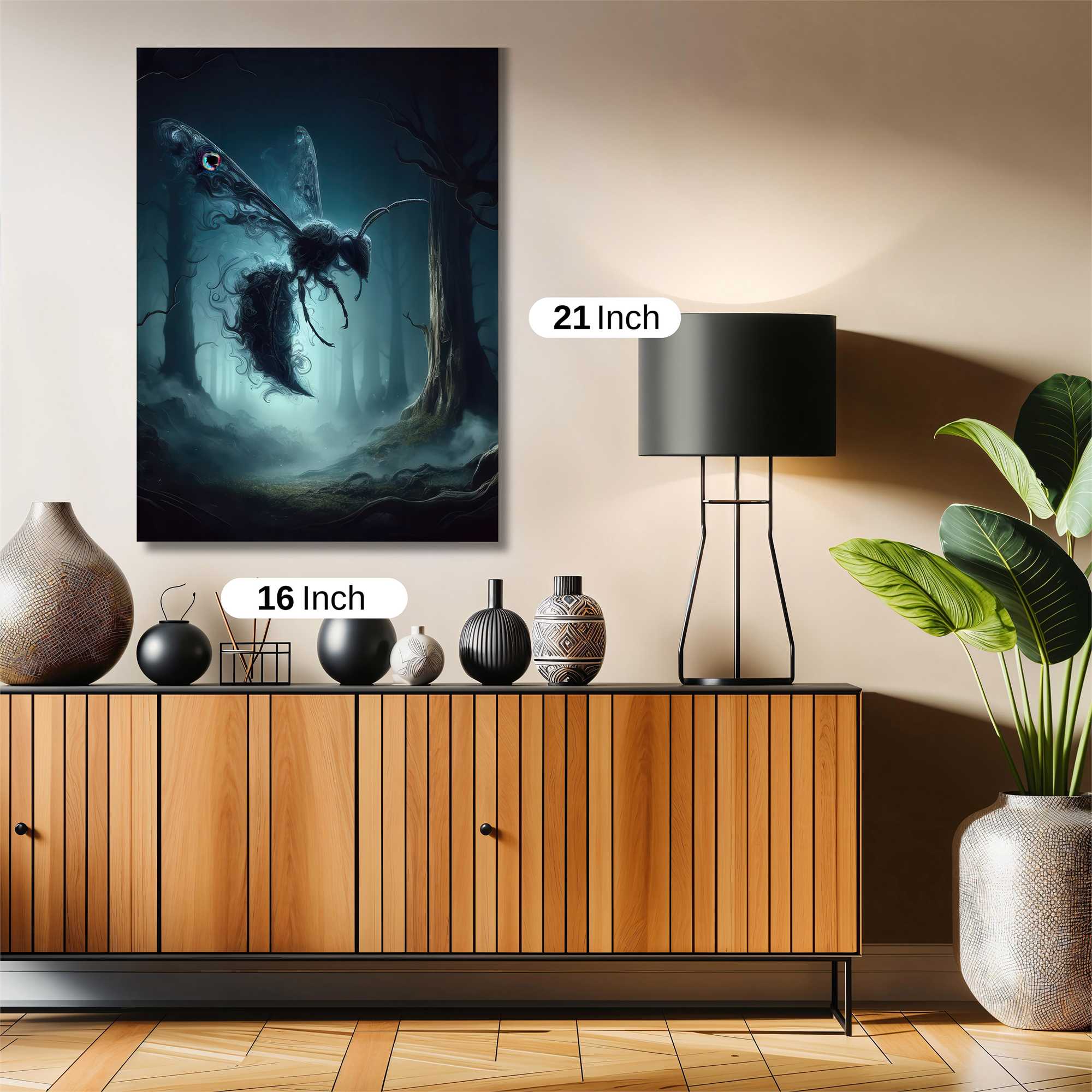 Mystic Wasp Safe Wall Magnetic / M