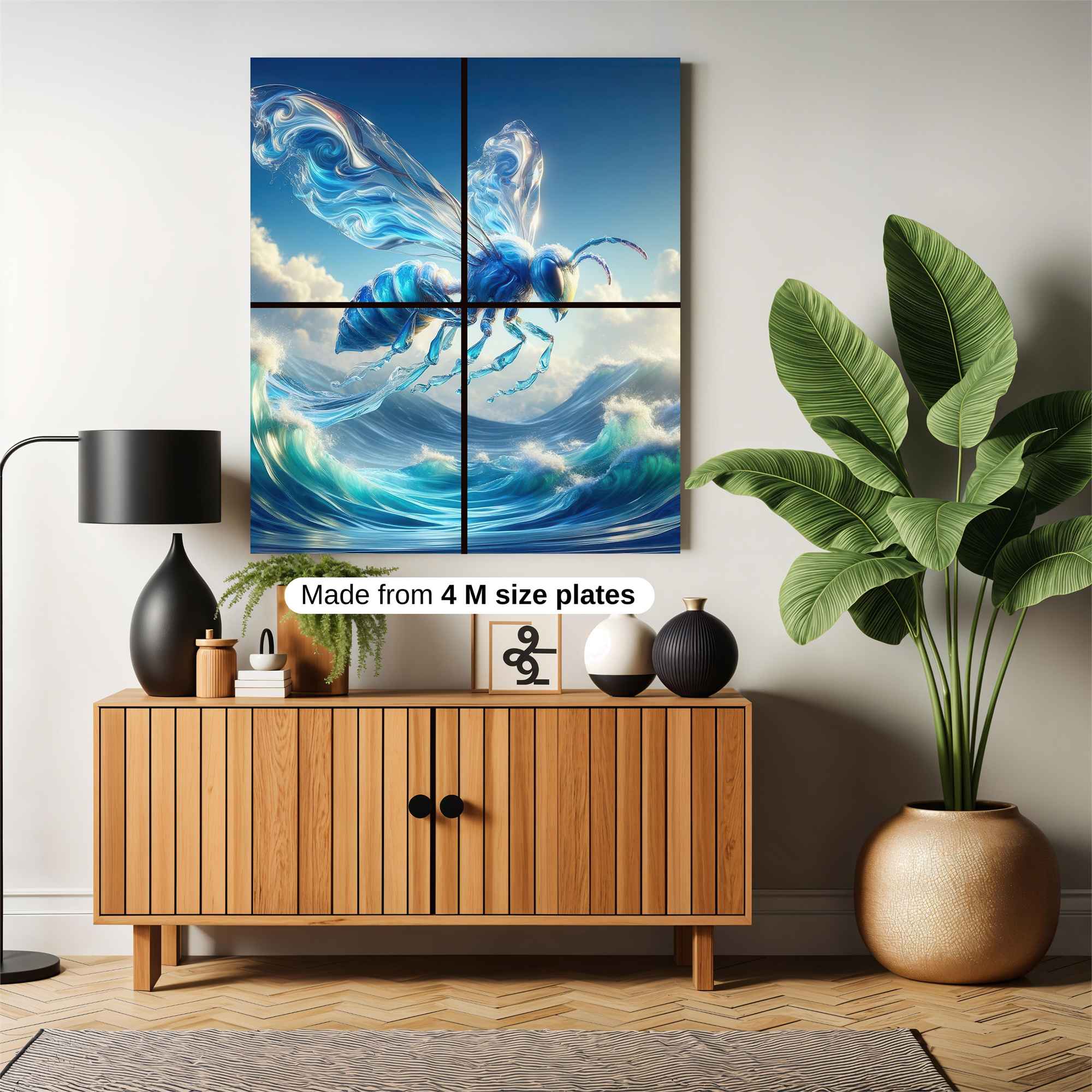 Aqua Wasp Safe Wall Magnetic / M