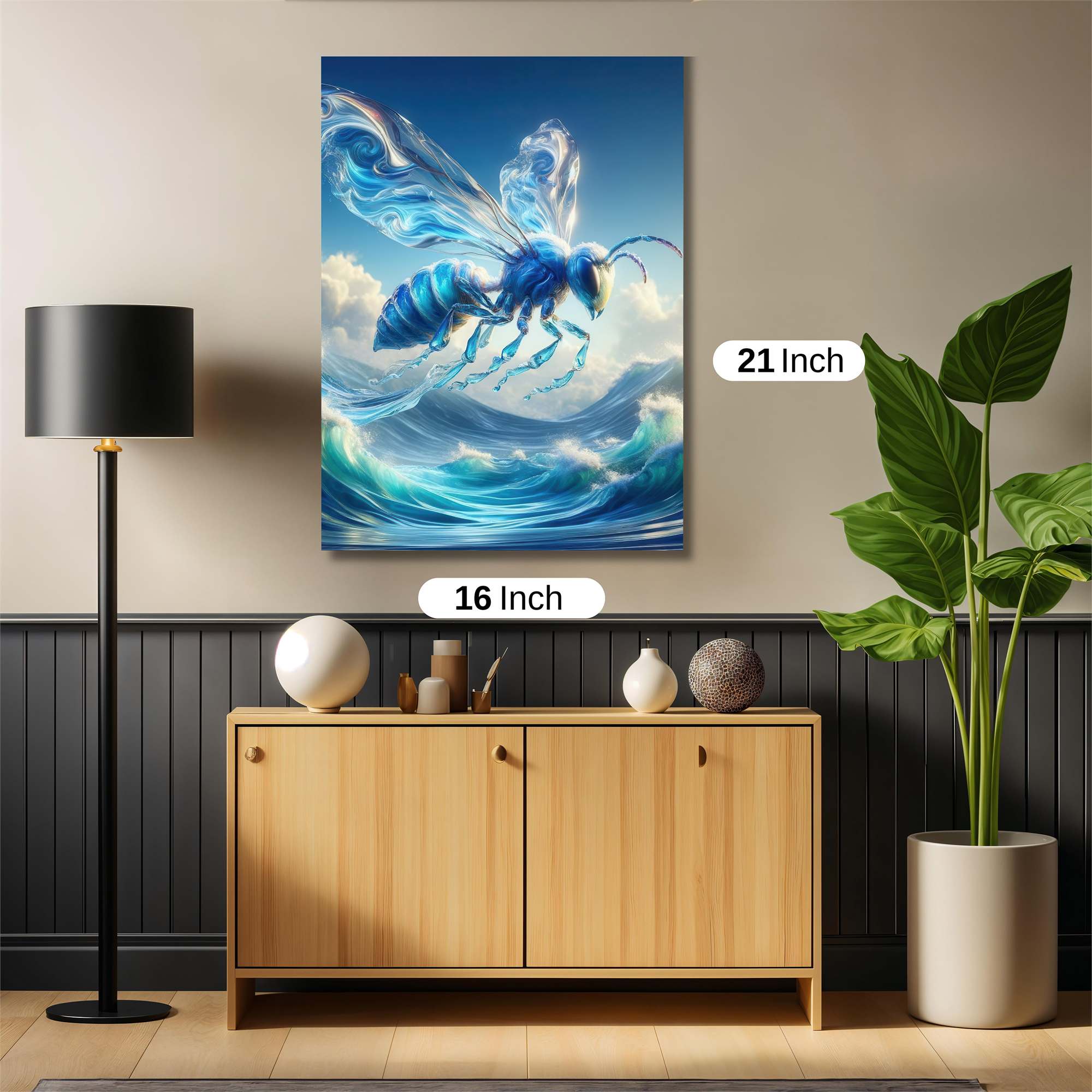 Aqua Wasp Safe Wall Magnetic / M