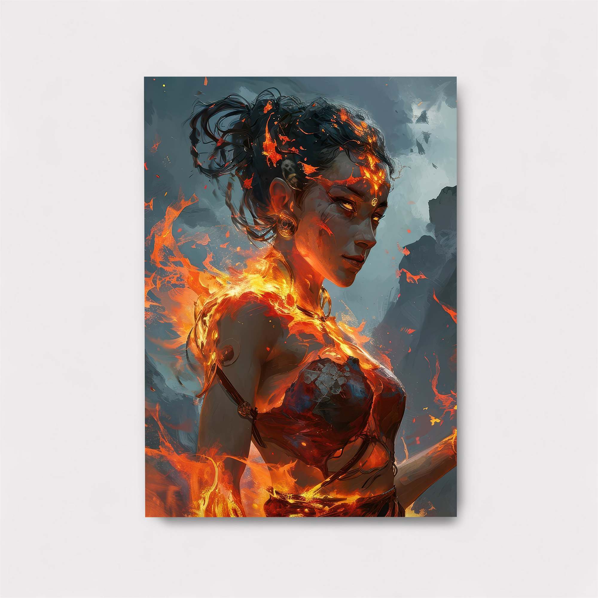 Flame Enchantress Safe Wall Magnetic / M