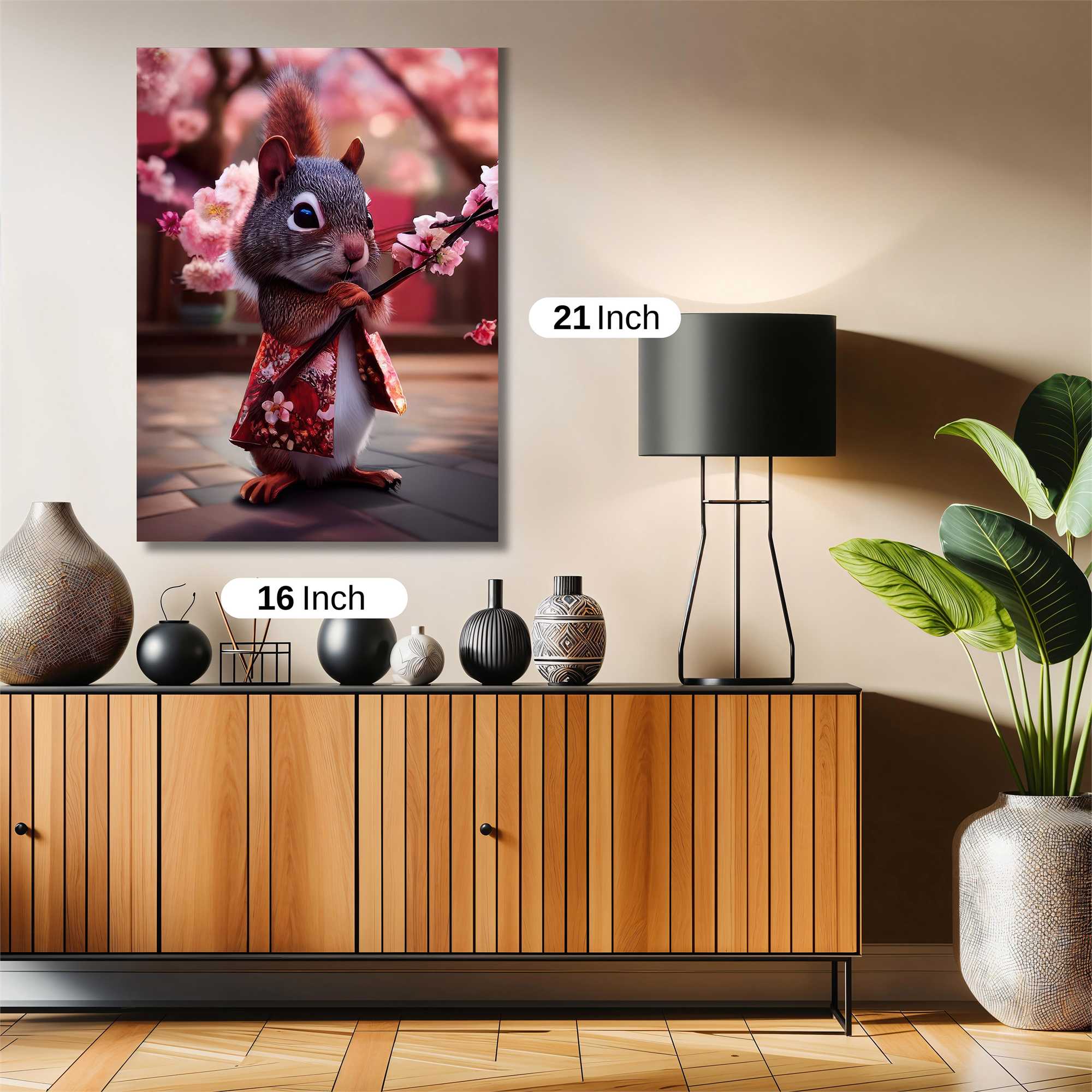 Squirrel Serenity Safe Wall Magnetic / M