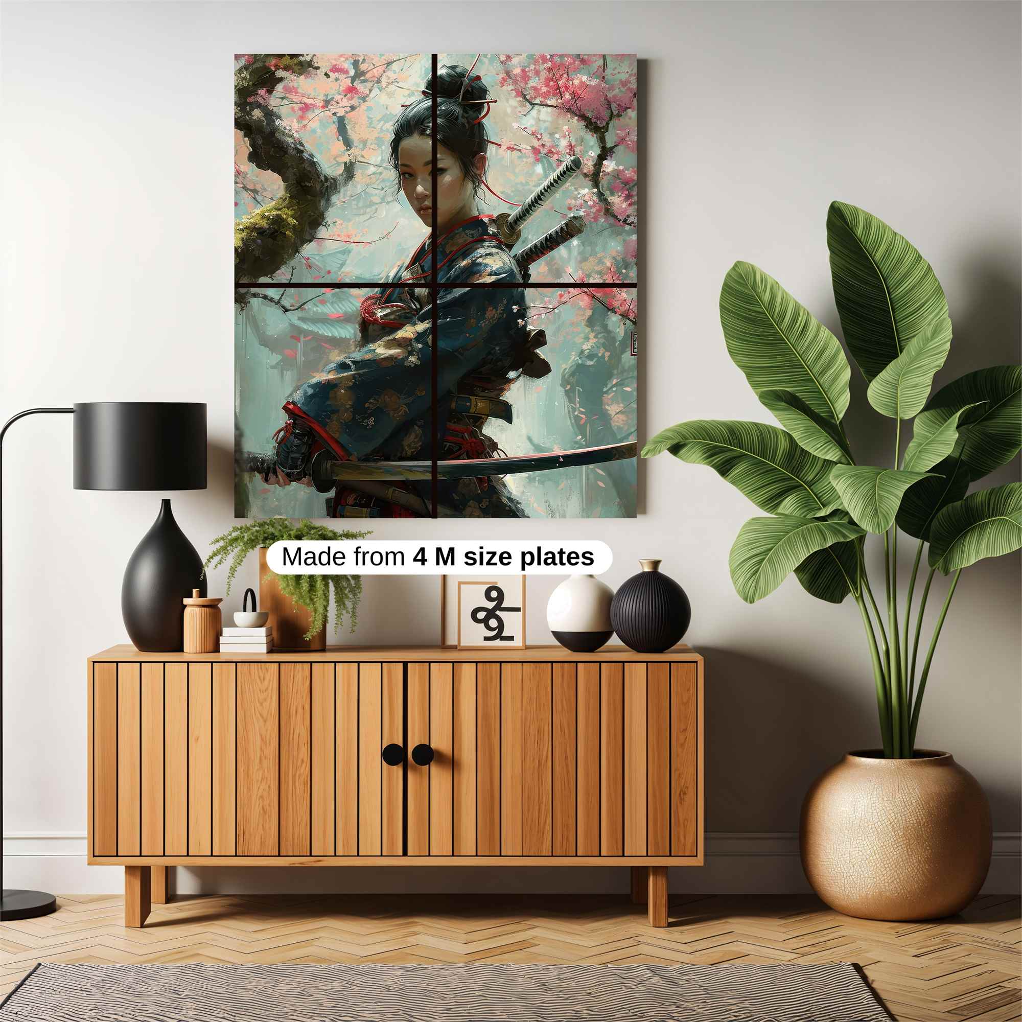 Samurai Serenity Safe Wall Magnetic / M