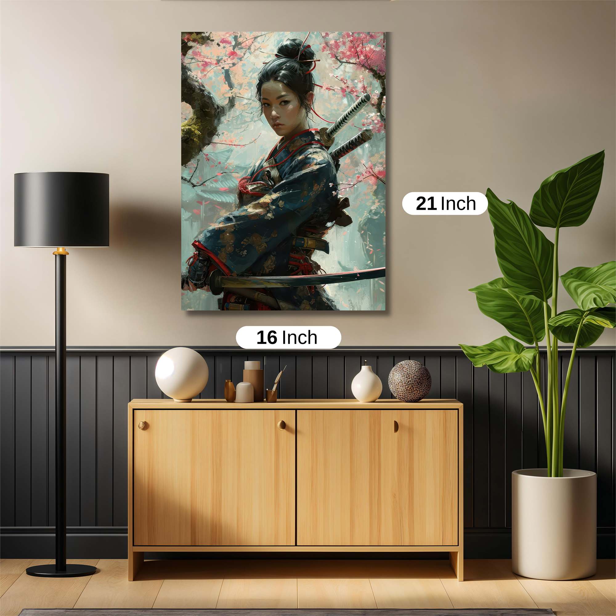 Samurai Serenity Safe Wall Magnetic / M