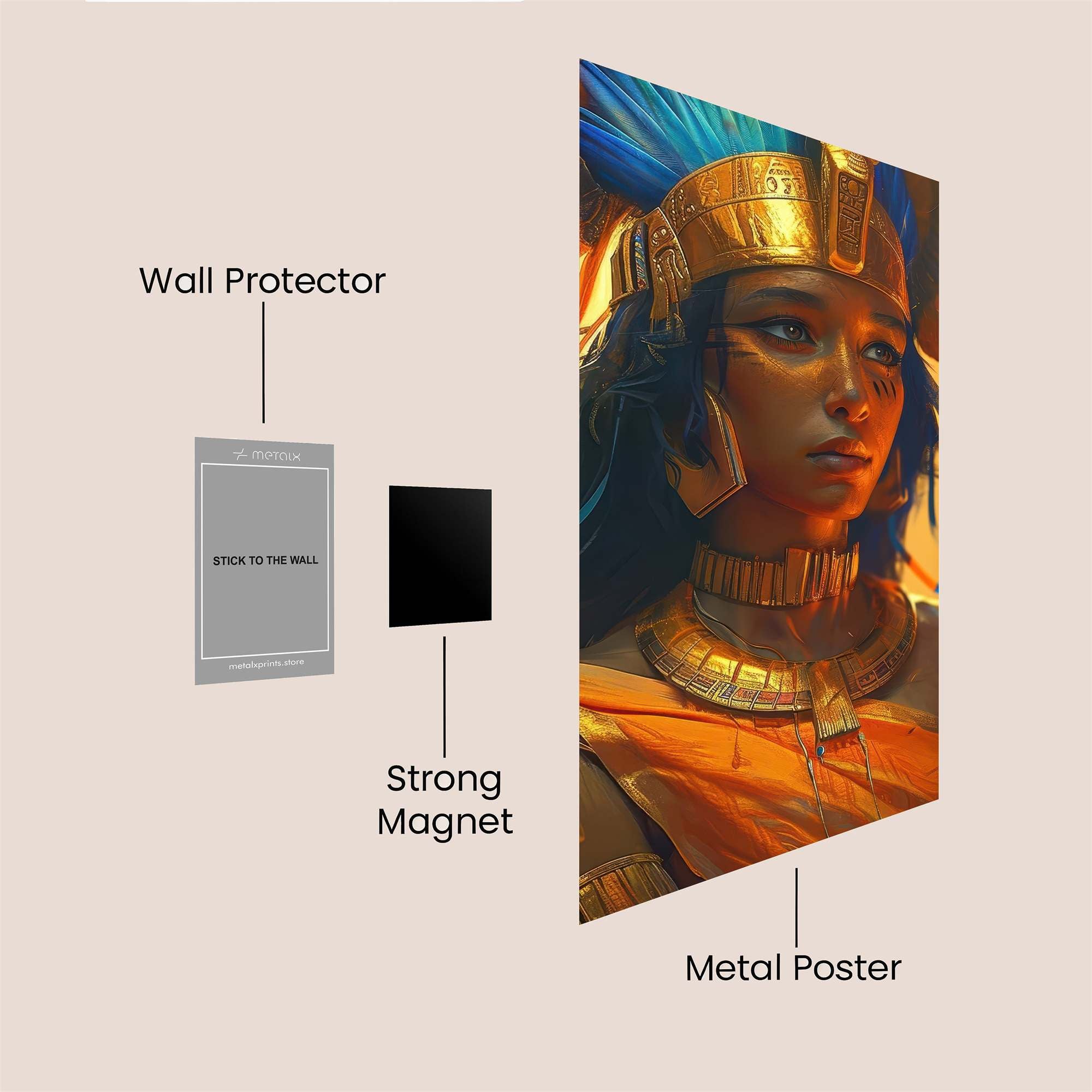 Pharaoh Serenity Safe Wall Magnetic / M