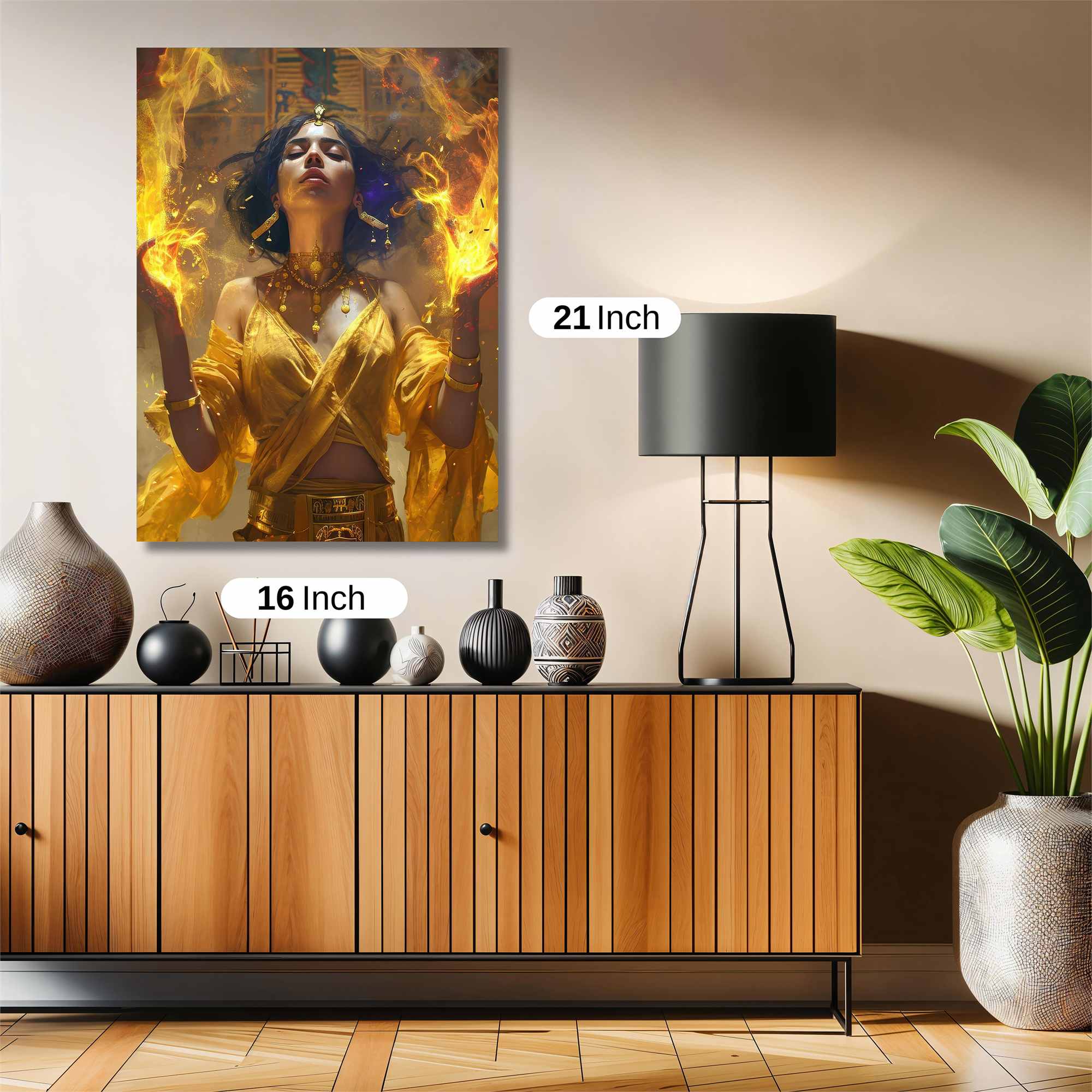 Cleopatra Enflamed Safe Wall Magnetic / M