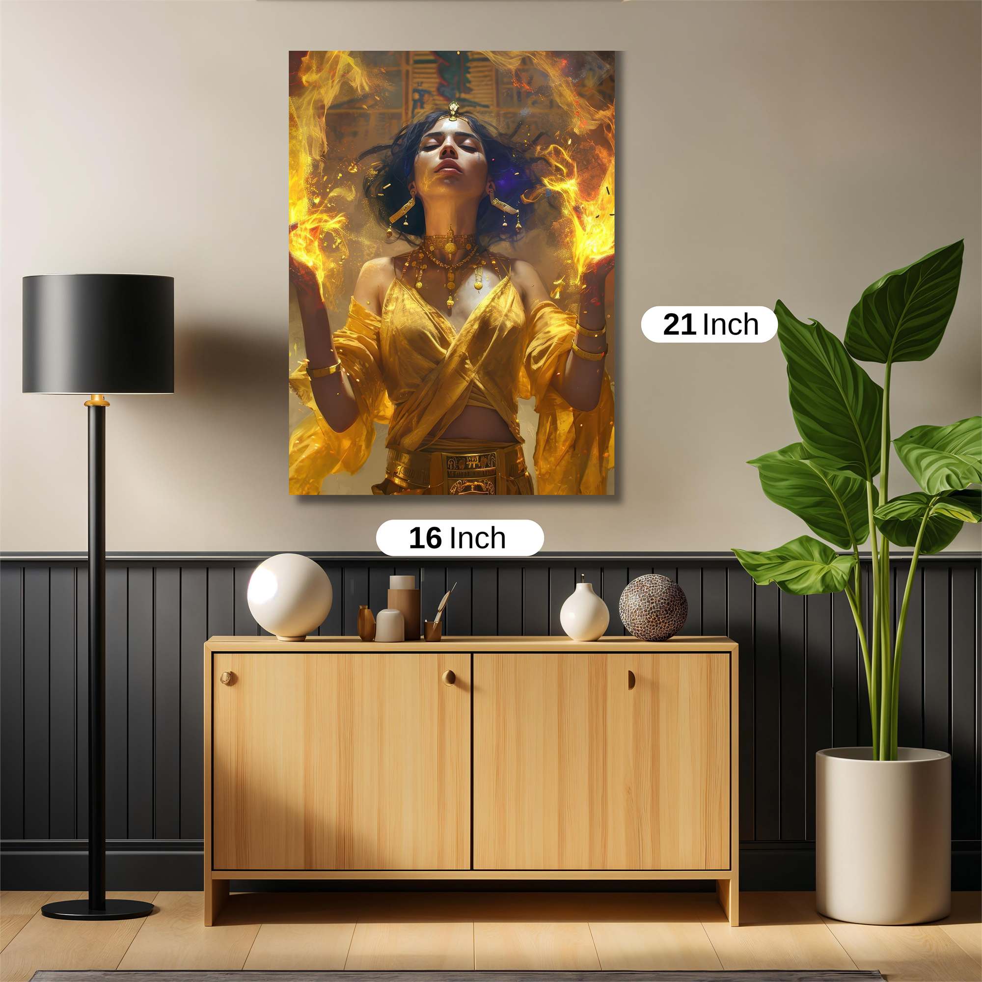 Cleopatra Enflamed Safe Wall Magnetic / M