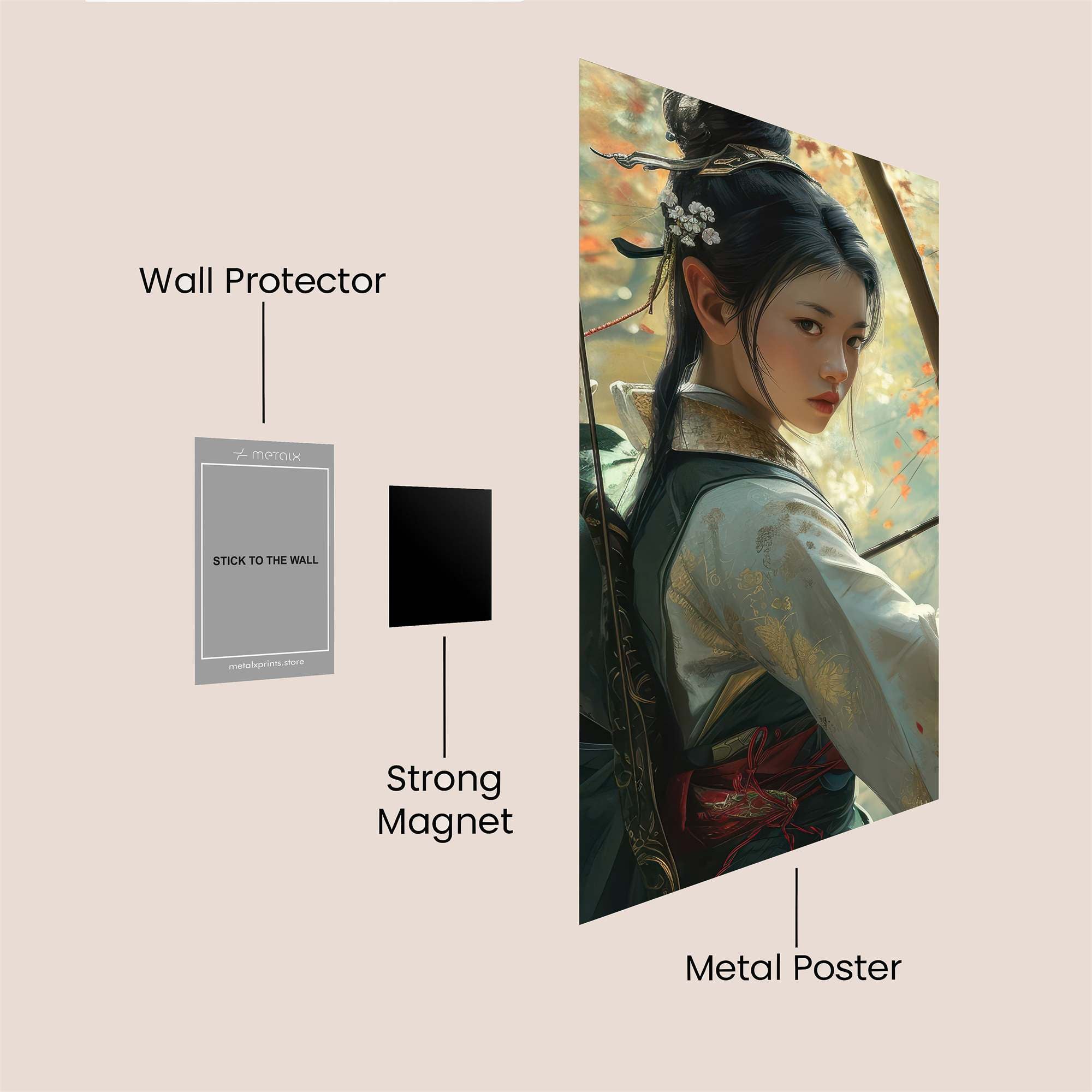 Archer Serenity Safe Wall Magnetic / M