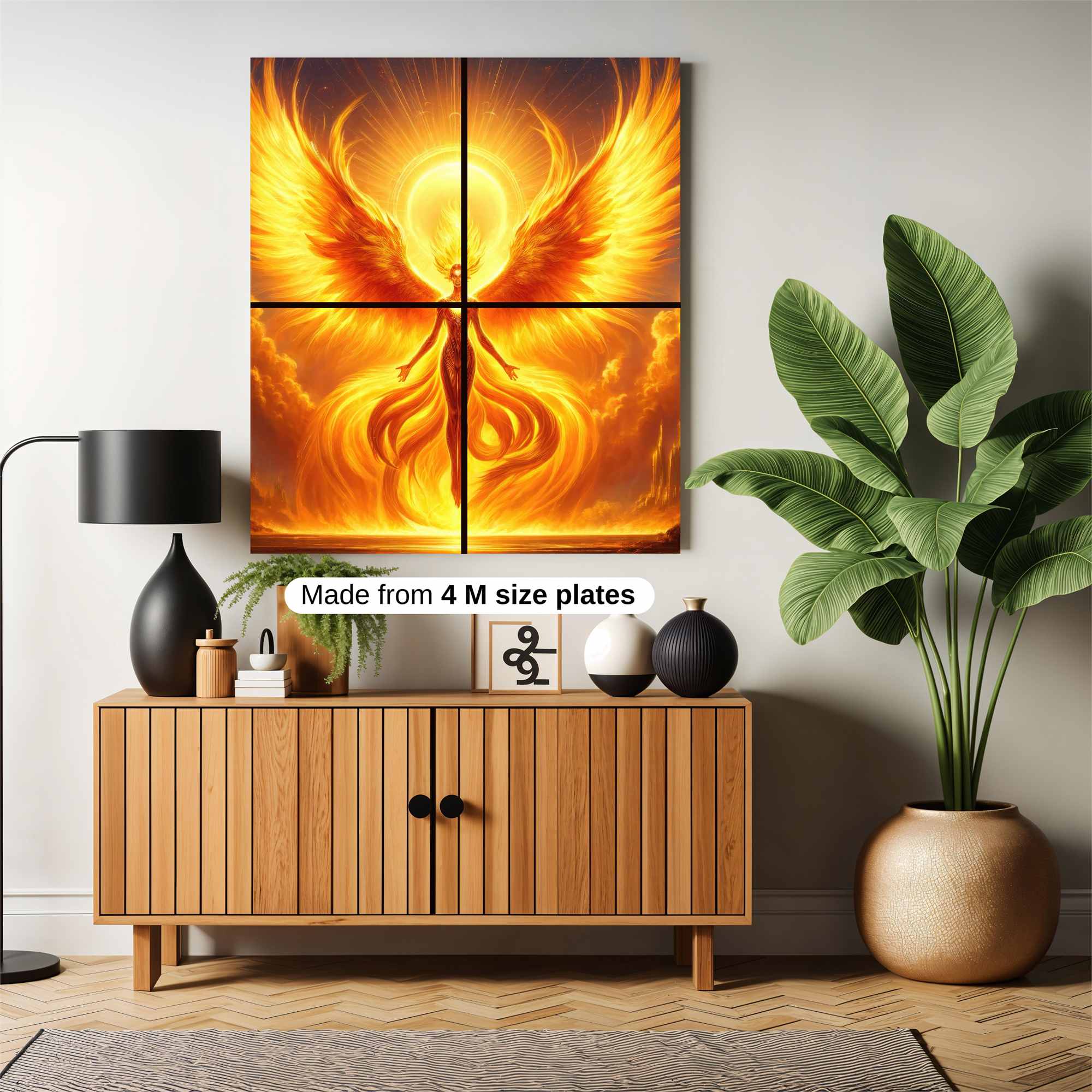 Phoenix Rebirth Safe Wall Magnetic / M