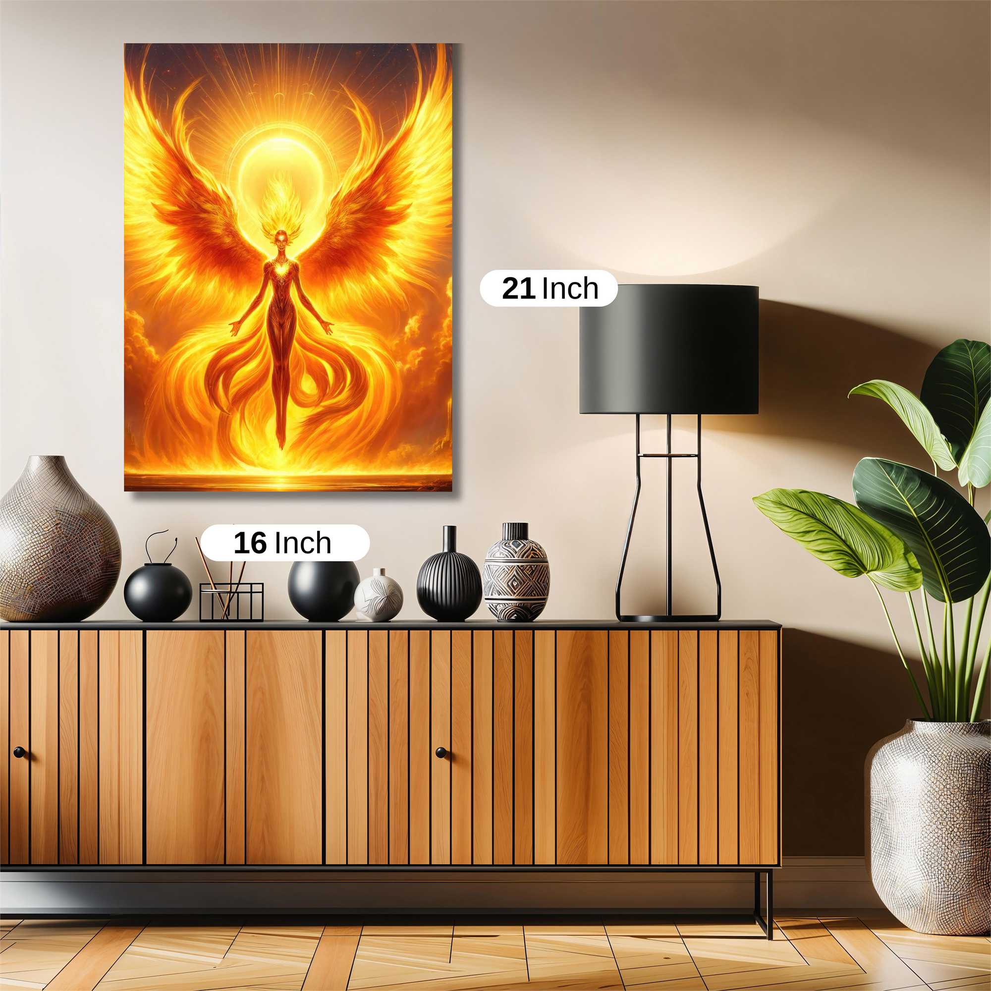 Phoenix Rebirth Safe Wall Magnetic / M