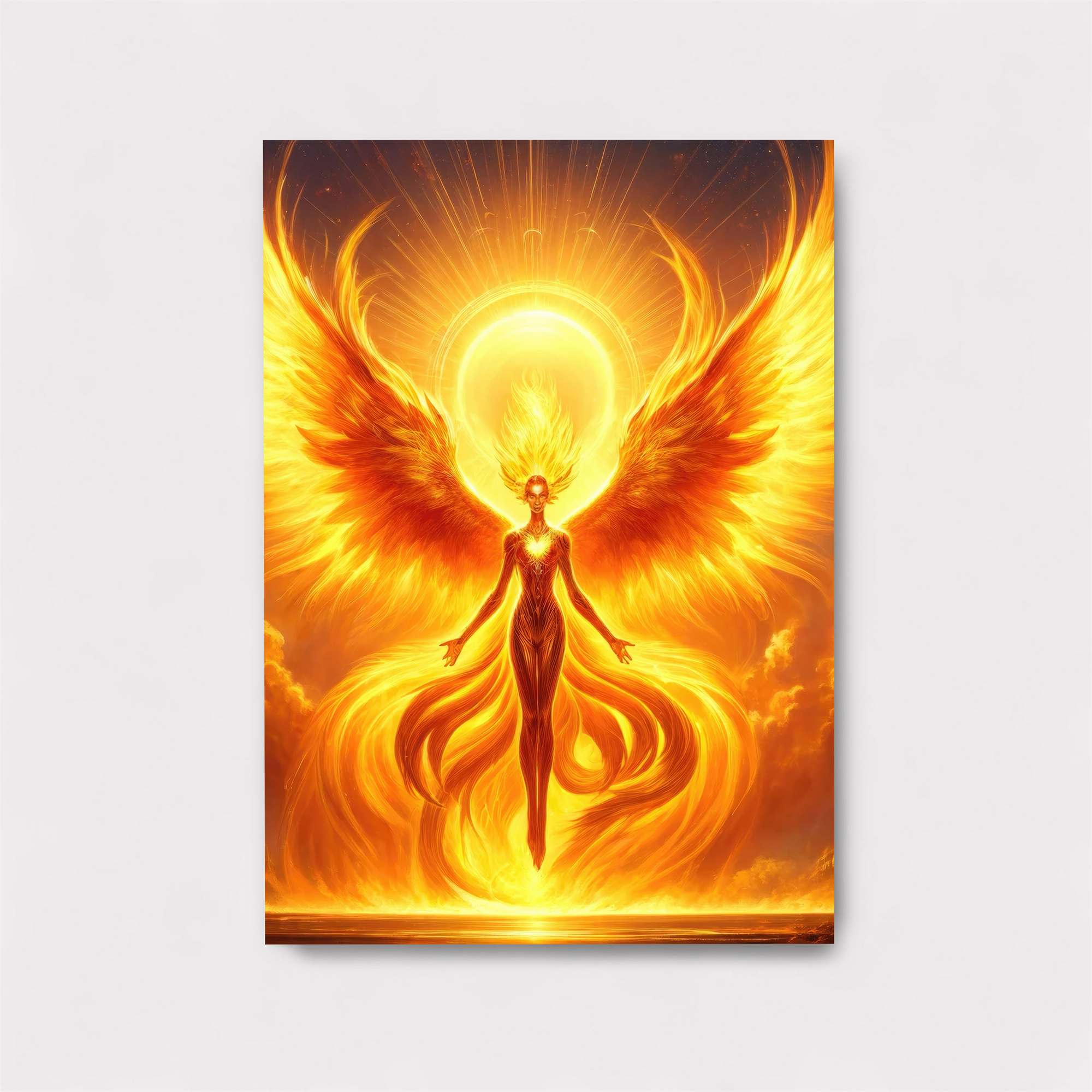 Phoenix Rebirth Safe Wall Magnetic / M