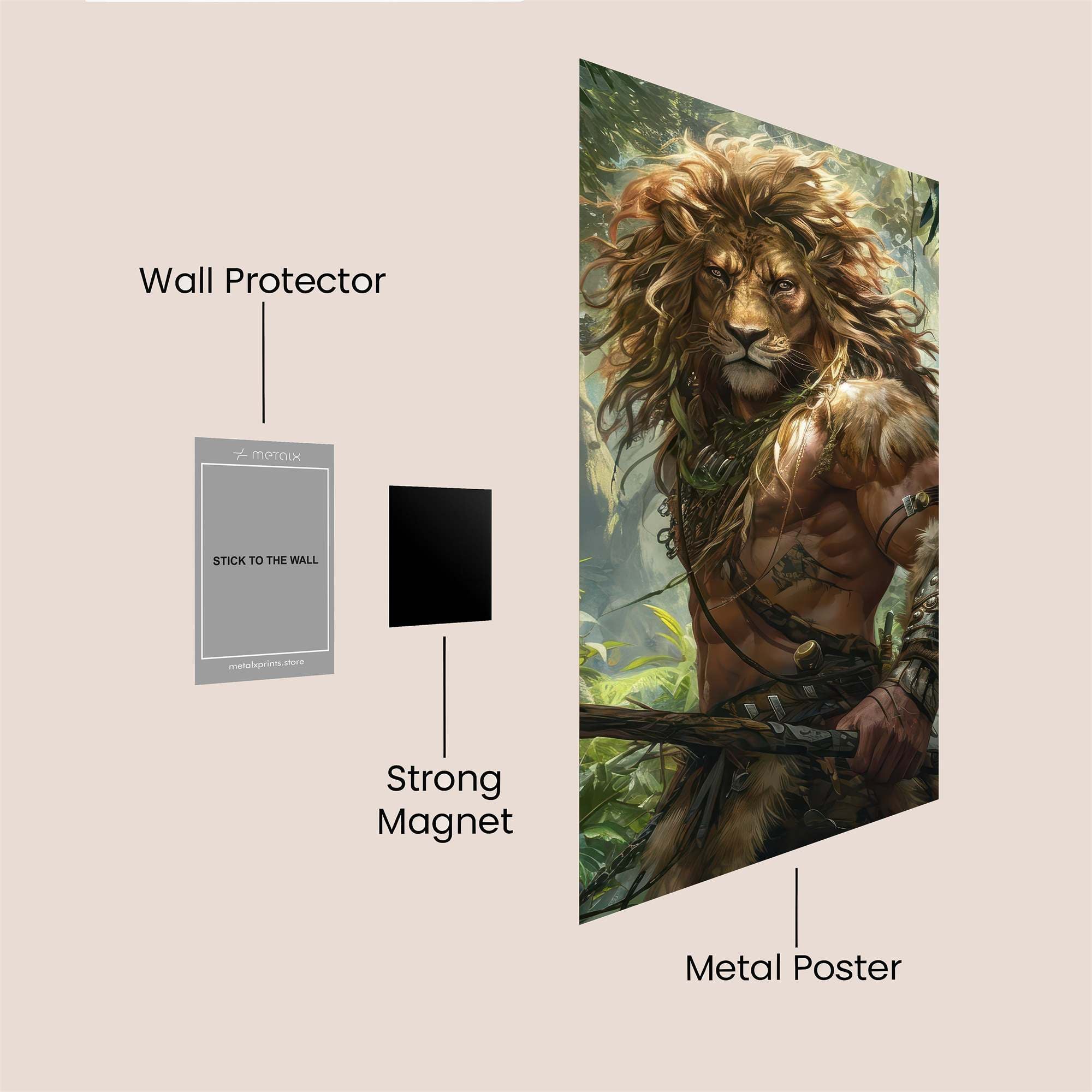 Lion Sovereign Safe Wall Magnetic / M