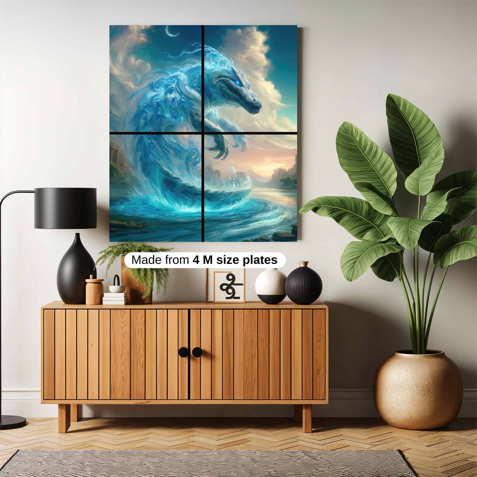 Mist Monster Safe Wall Magnetic / M