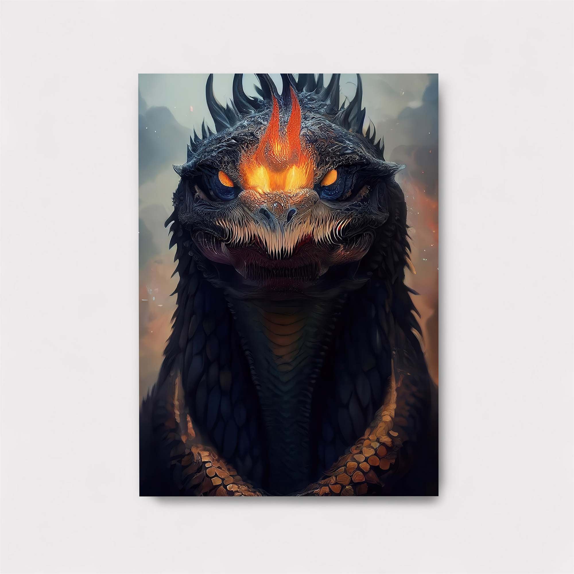 Godzilla Blaze Safe Wall Magnetic / M