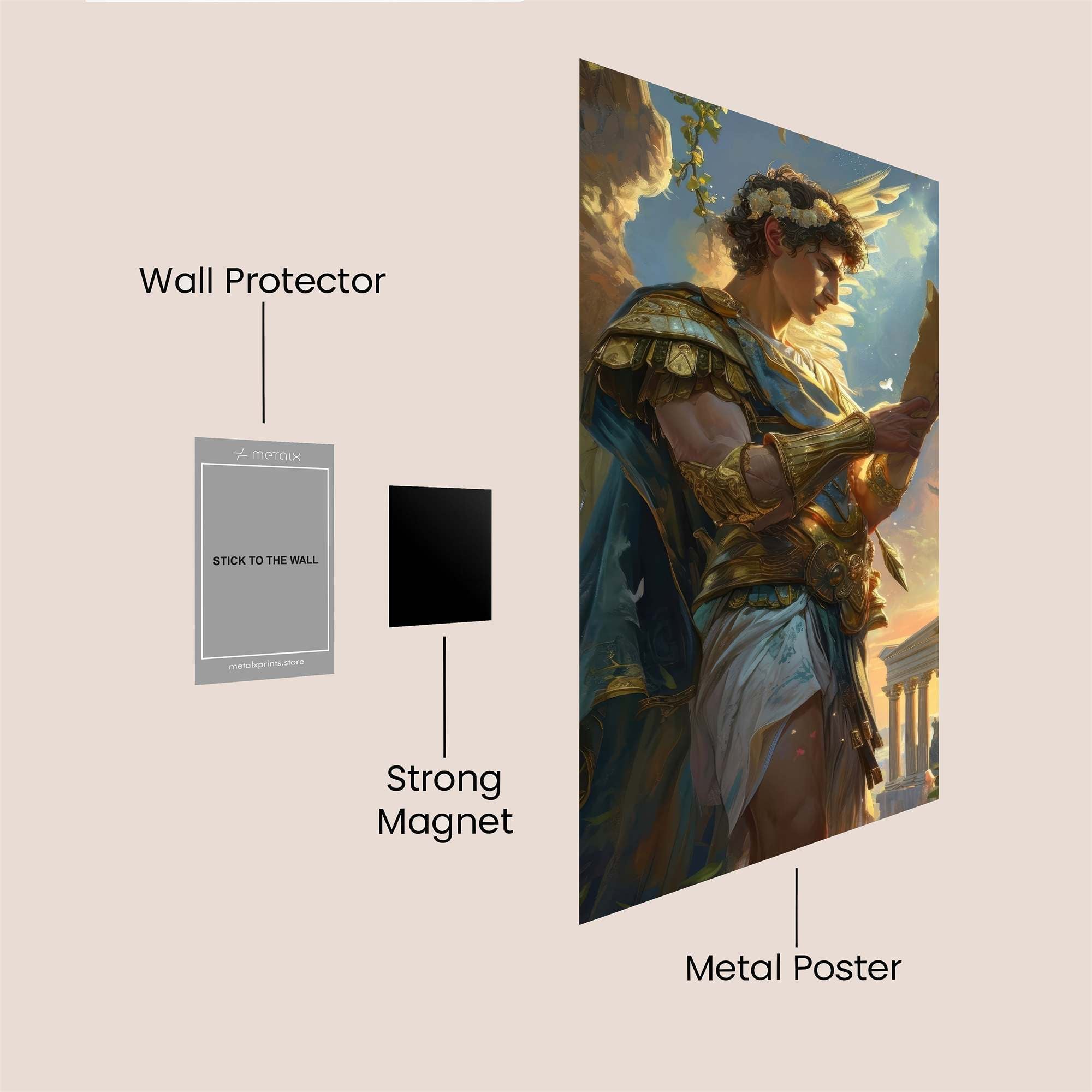 Hermes Serene Safe Wall Magnetic / M