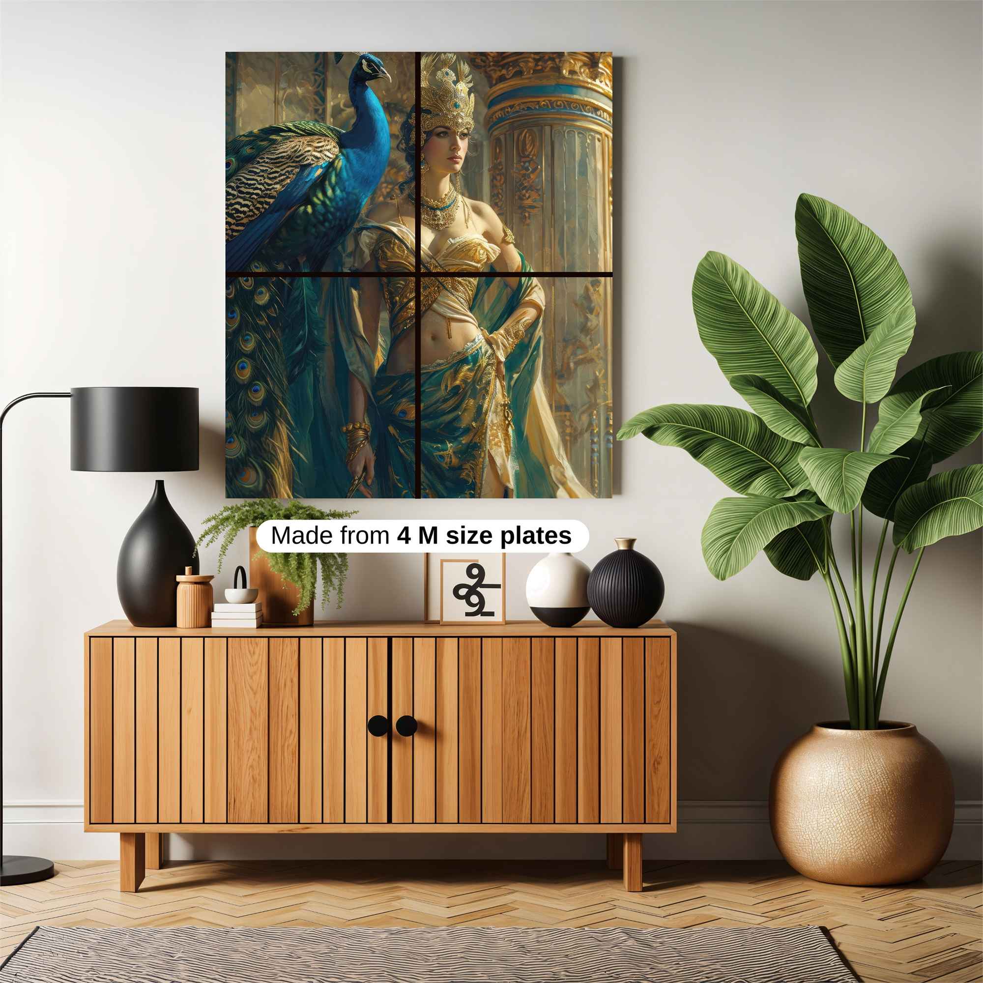 Peacock Majesty Safe Wall Magnetic / M