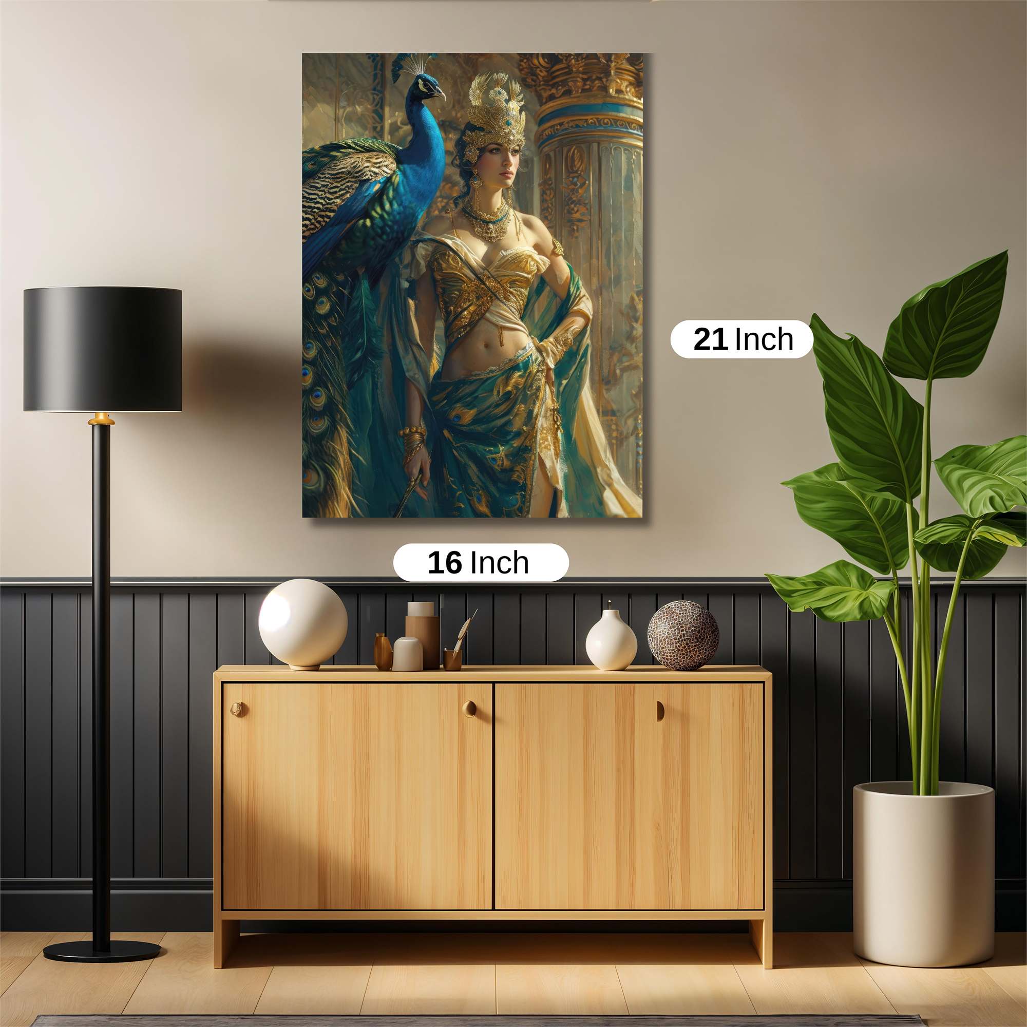 Peacock Majesty Safe Wall Magnetic / M