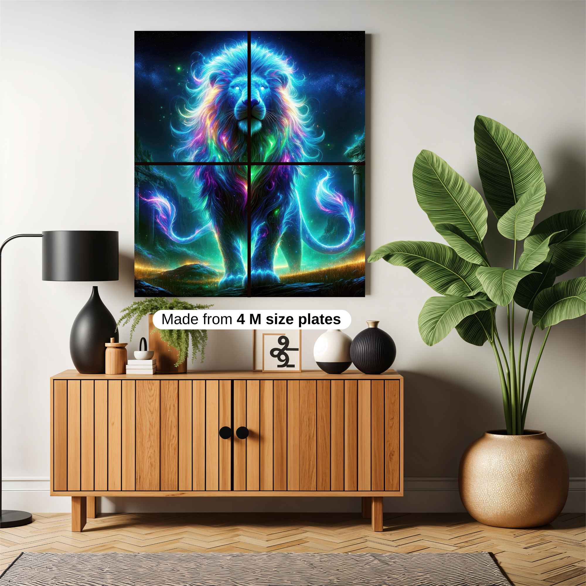 Lion Radiance Safe Wall Magnetic / M