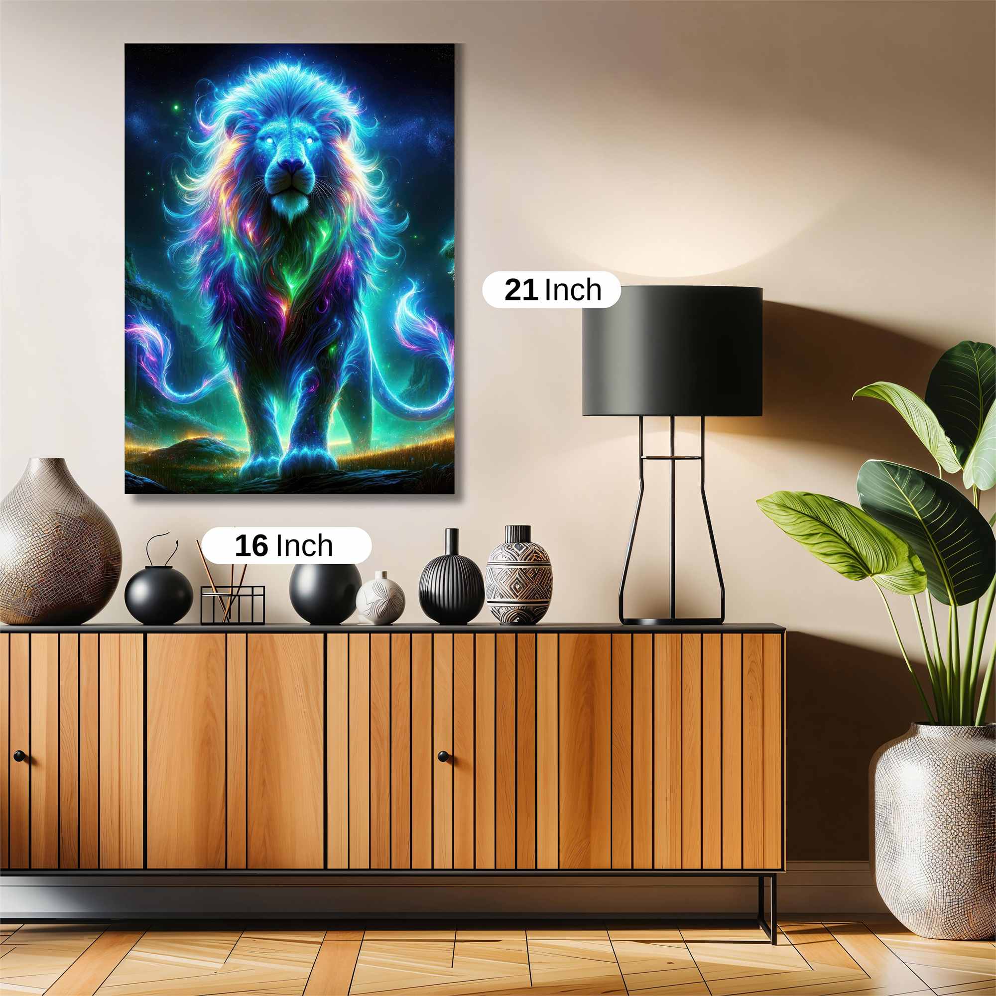 Lion Radiance Safe Wall Magnetic / M