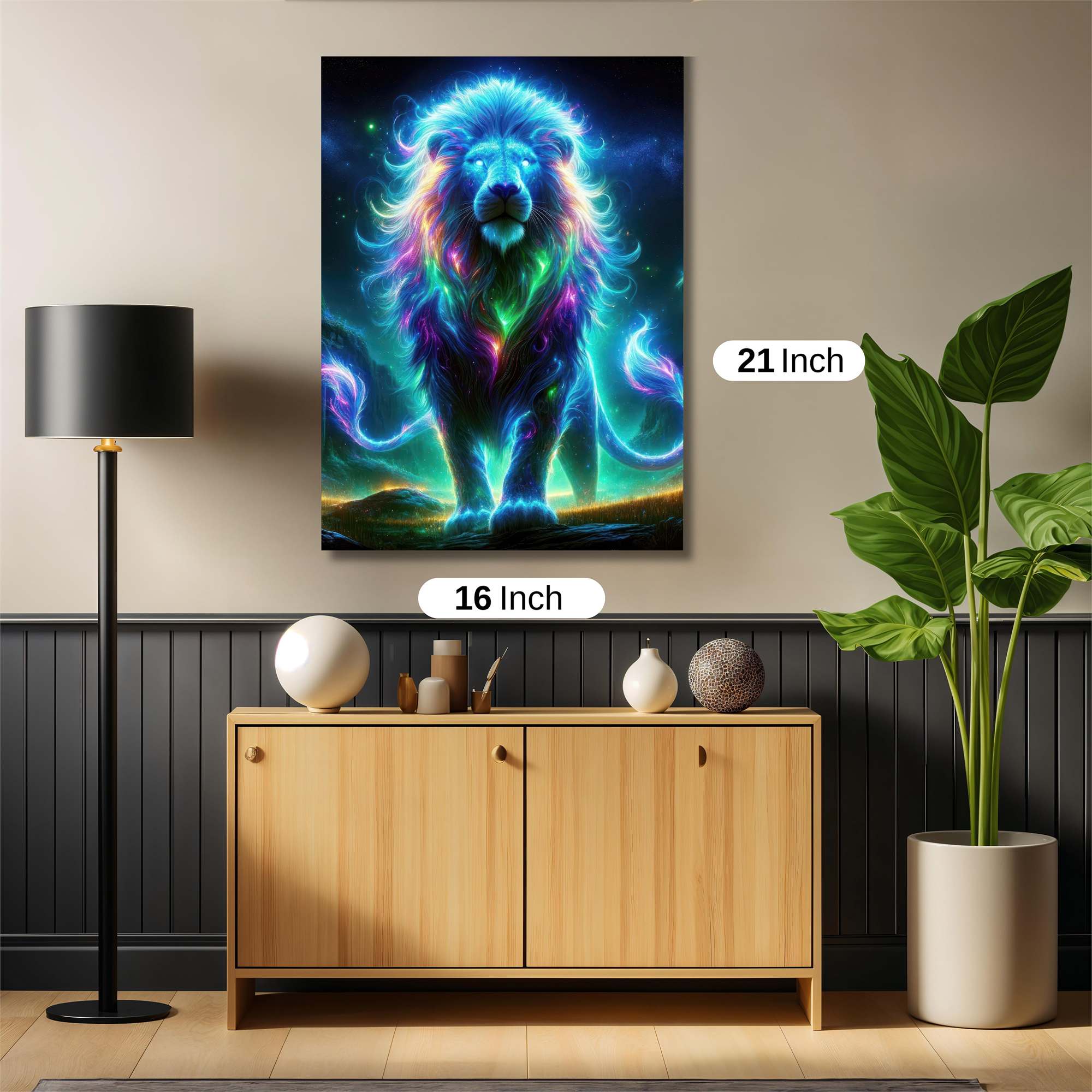 Lion Radiance Safe Wall Magnetic / M