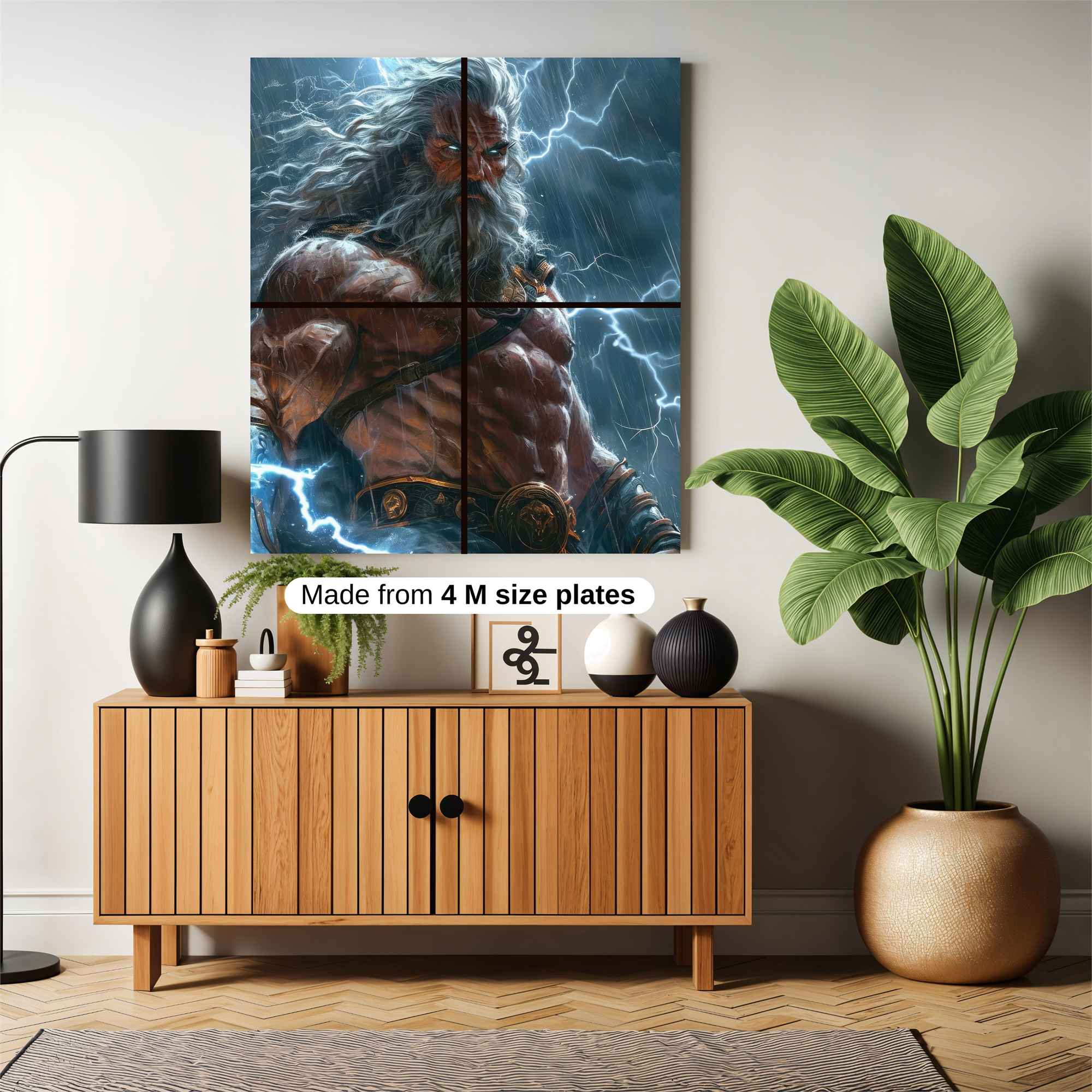 Zeus Enraged Safe Wall Magnetic / M