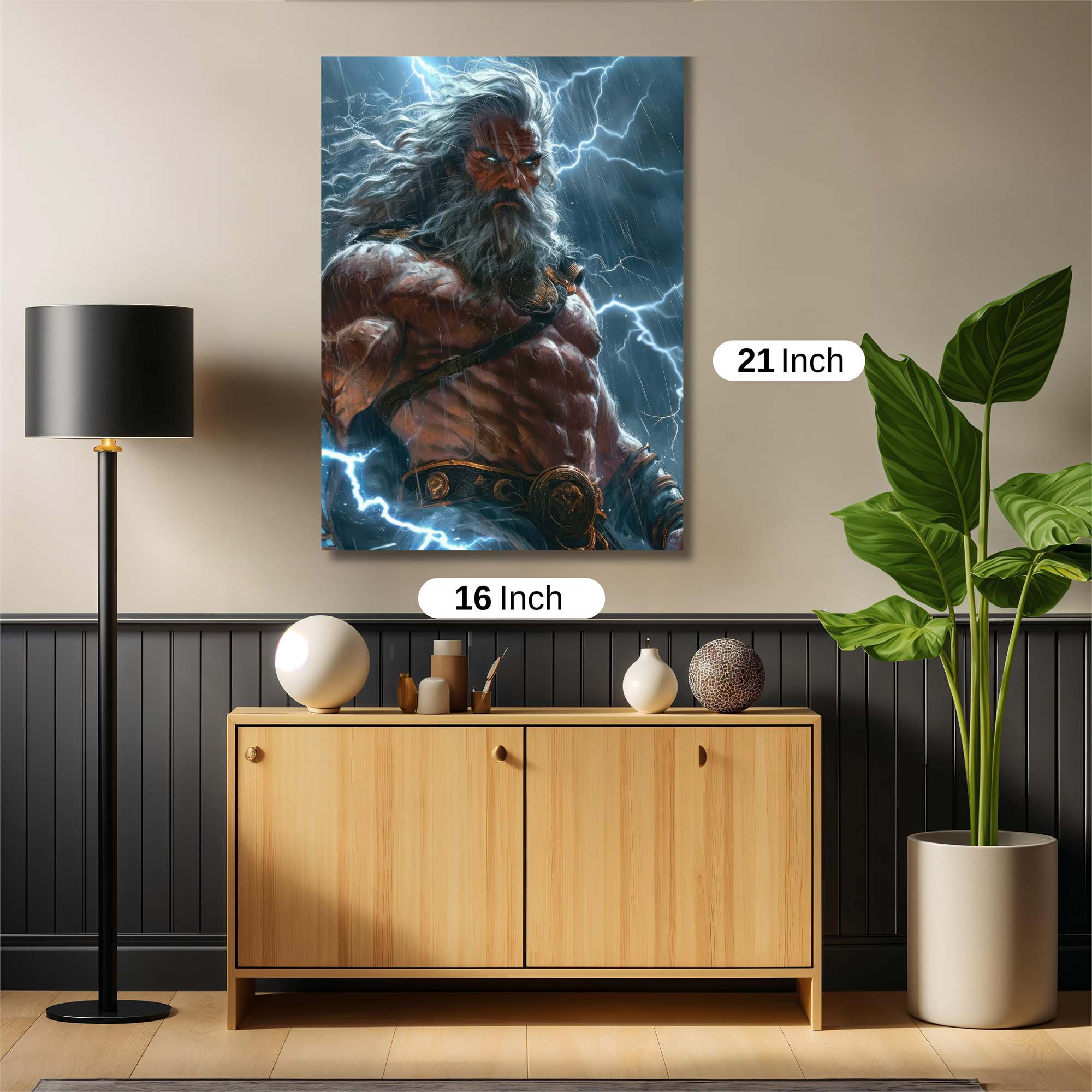 Zeus Enraged Safe Wall Magnetic / M