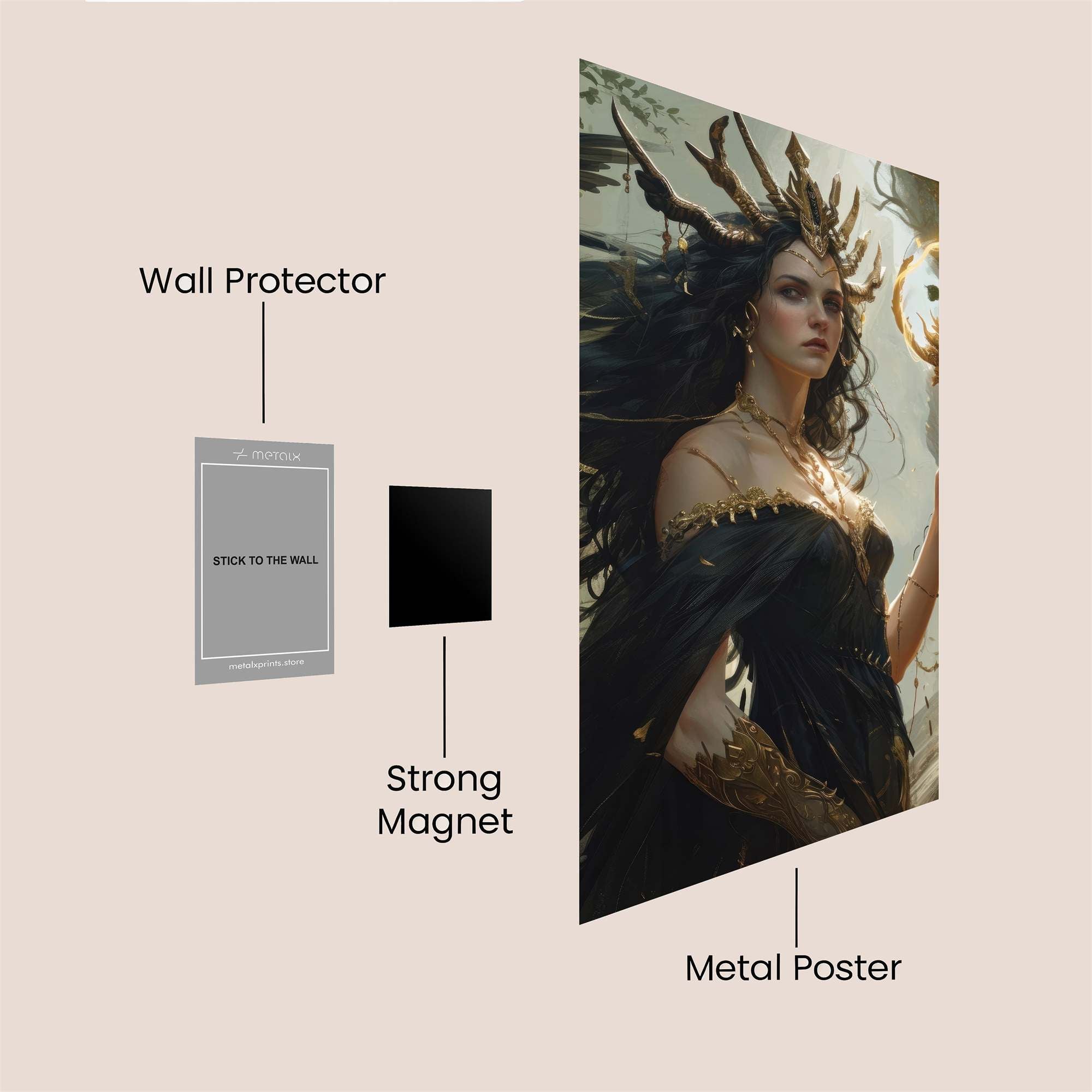 Hecate Enigmatic Safe Wall Magnetic / M