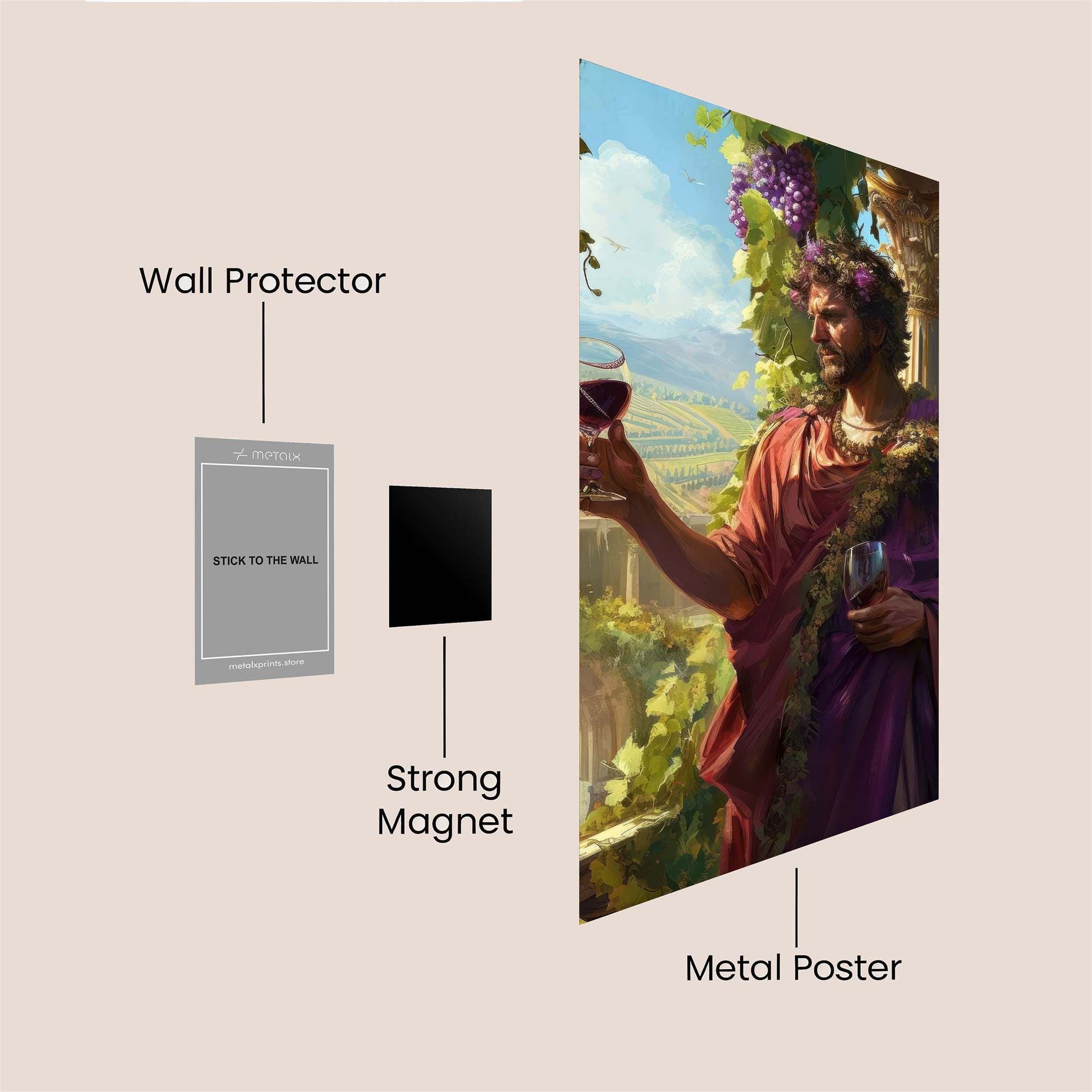 Dionysus Serene Safe Wall Magnetic / M