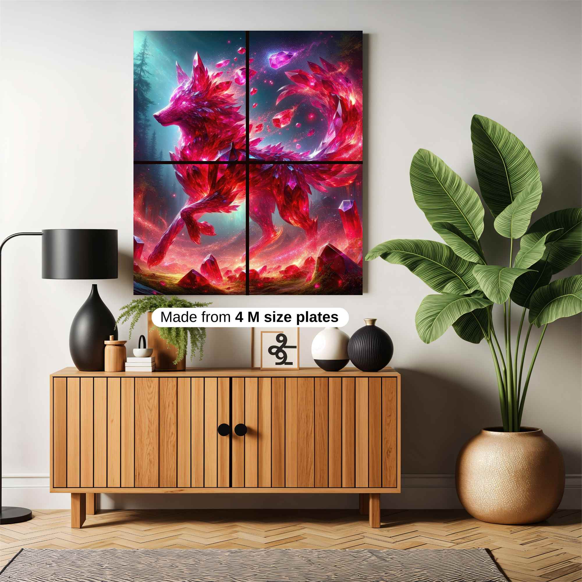 Crystal Serenity Safe Wall Magnetic / M