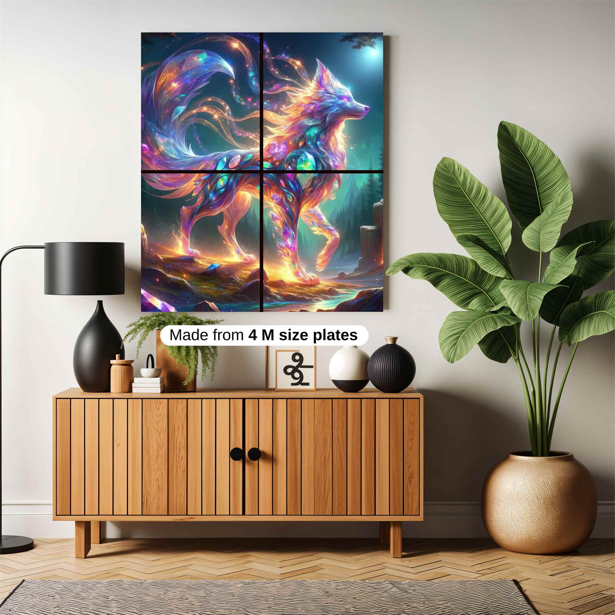 Crystal Serenity Safe Wall Magnetic / M