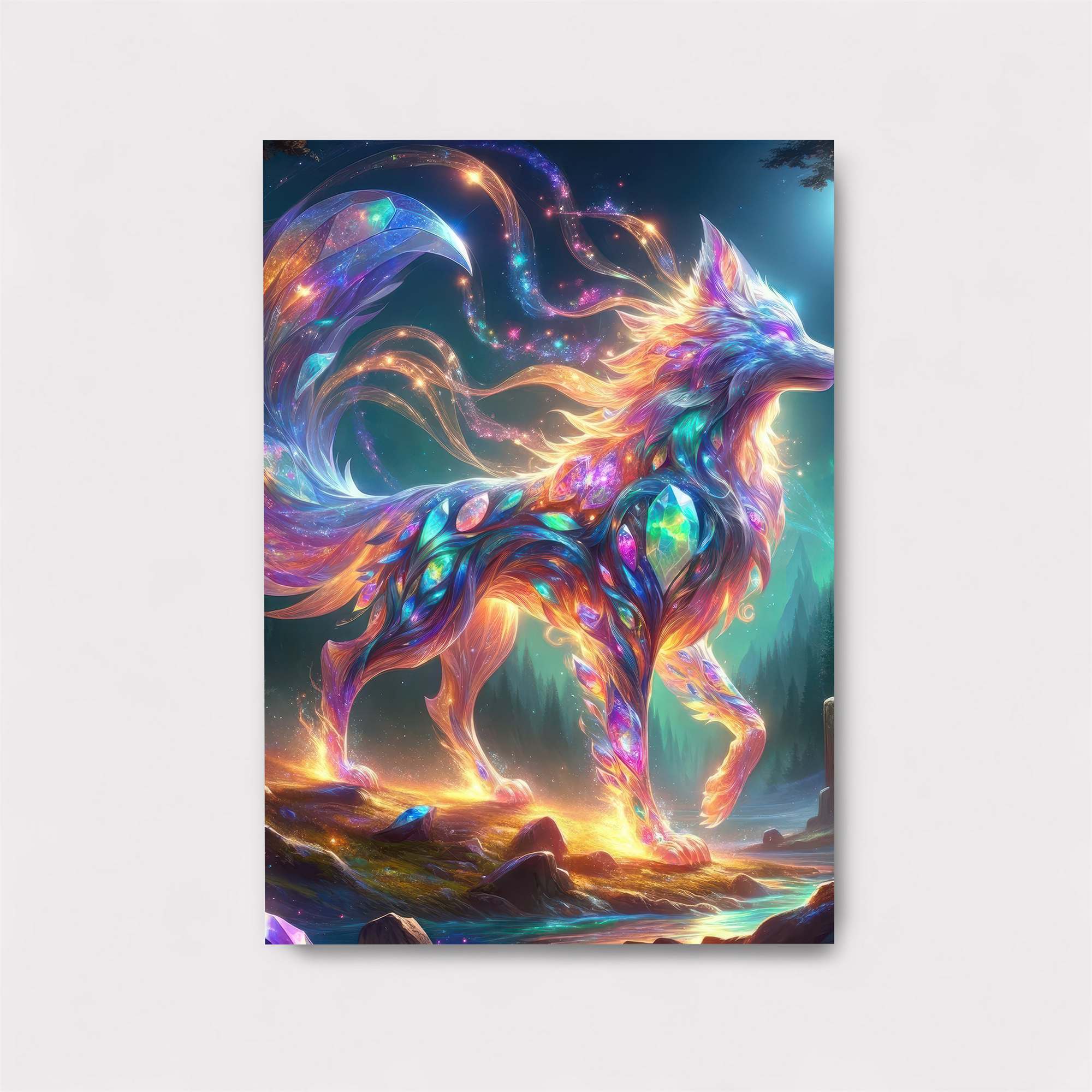 Crystal Serenity Safe Wall Magnetic / M