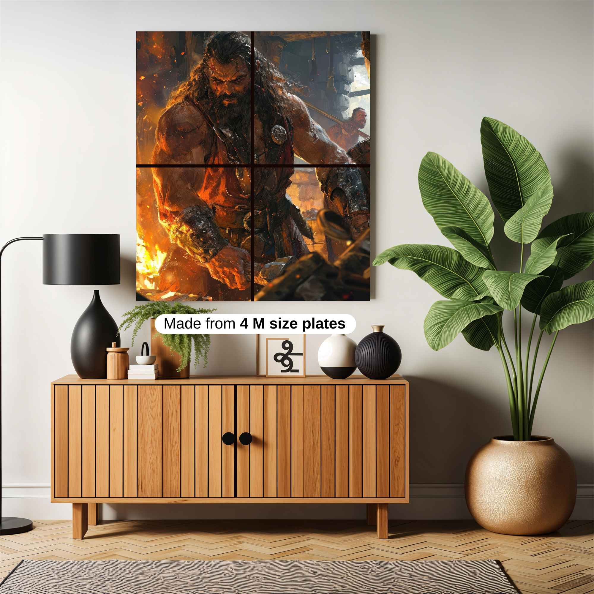 Blacksmith Blaze Safe Wall Magnetic / M