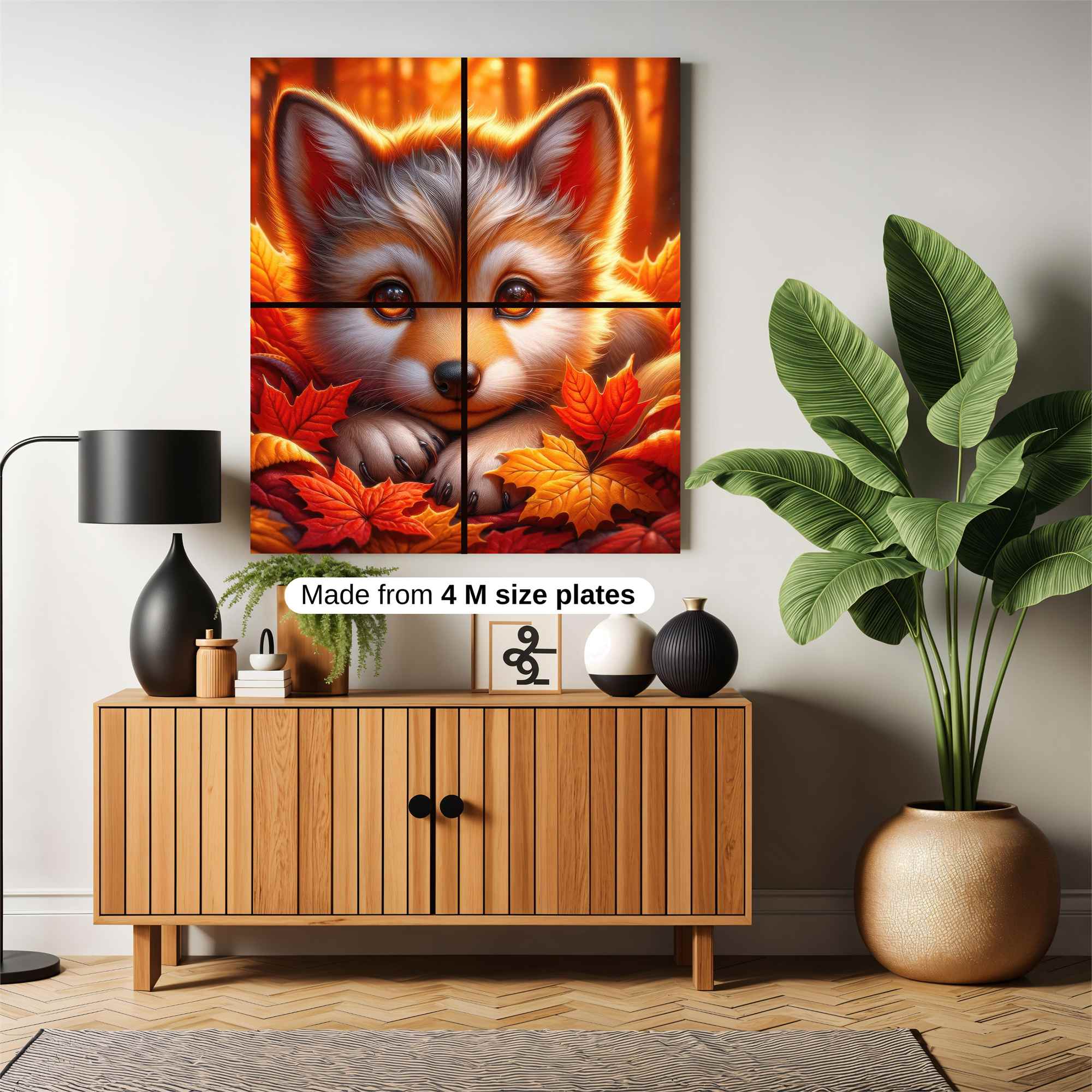 Autumn Pup Safe Wall Magnetic / M