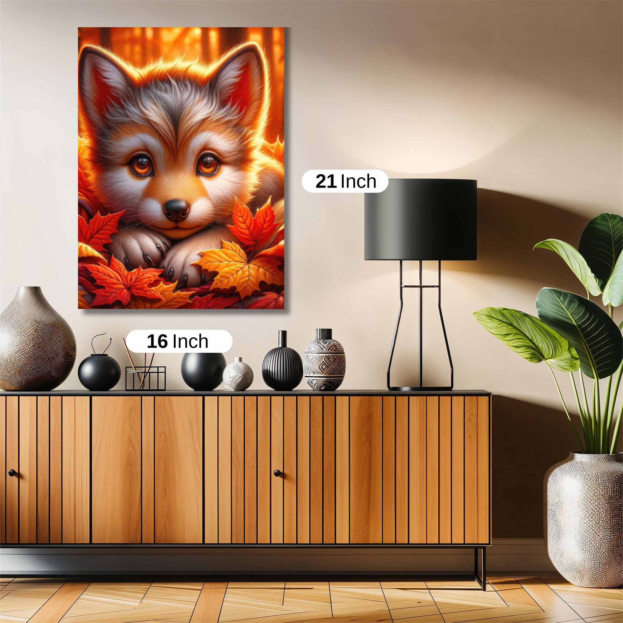 Autumn Pup Safe Wall Magnetic / M