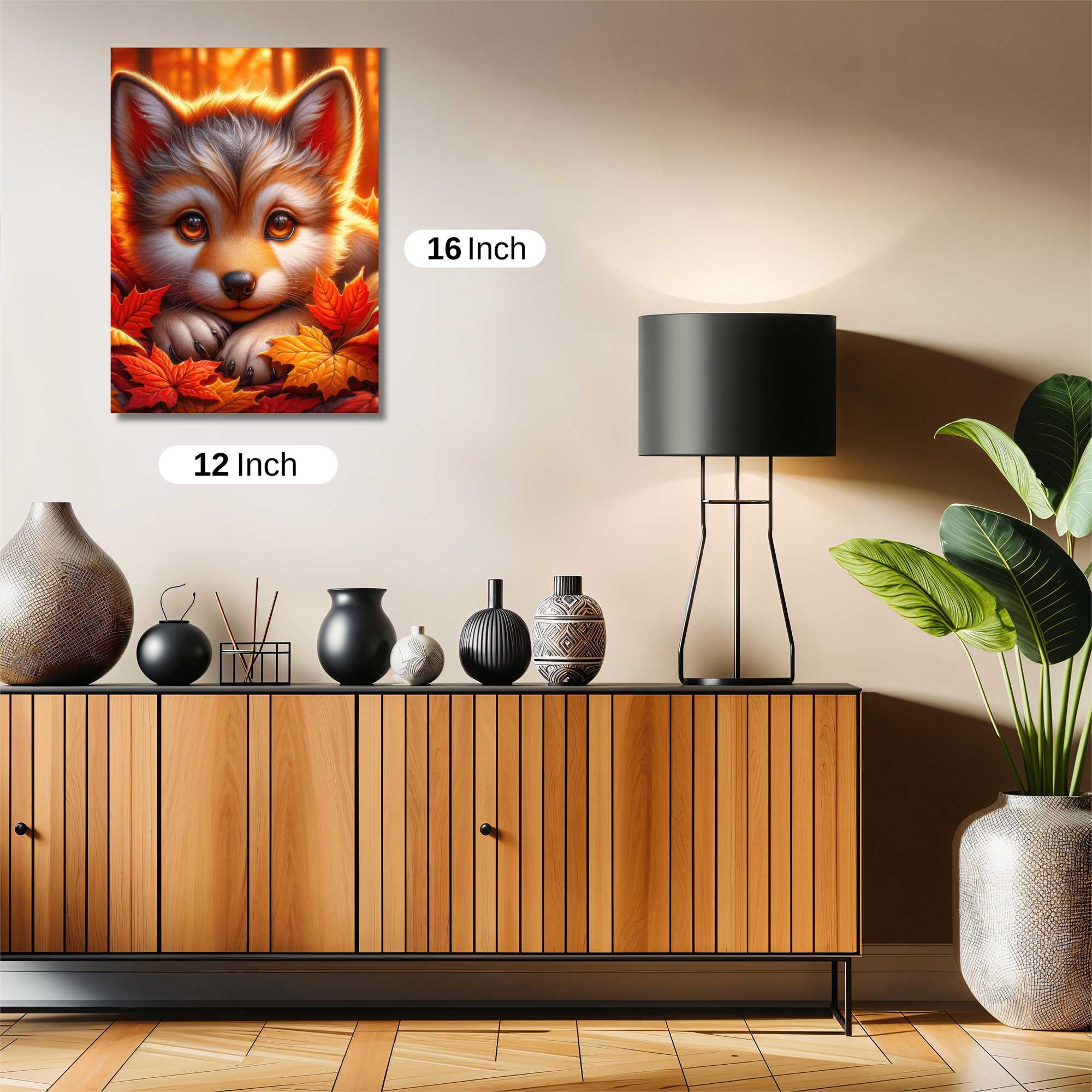 Autumn Pup Safe Wall Magnetic / M