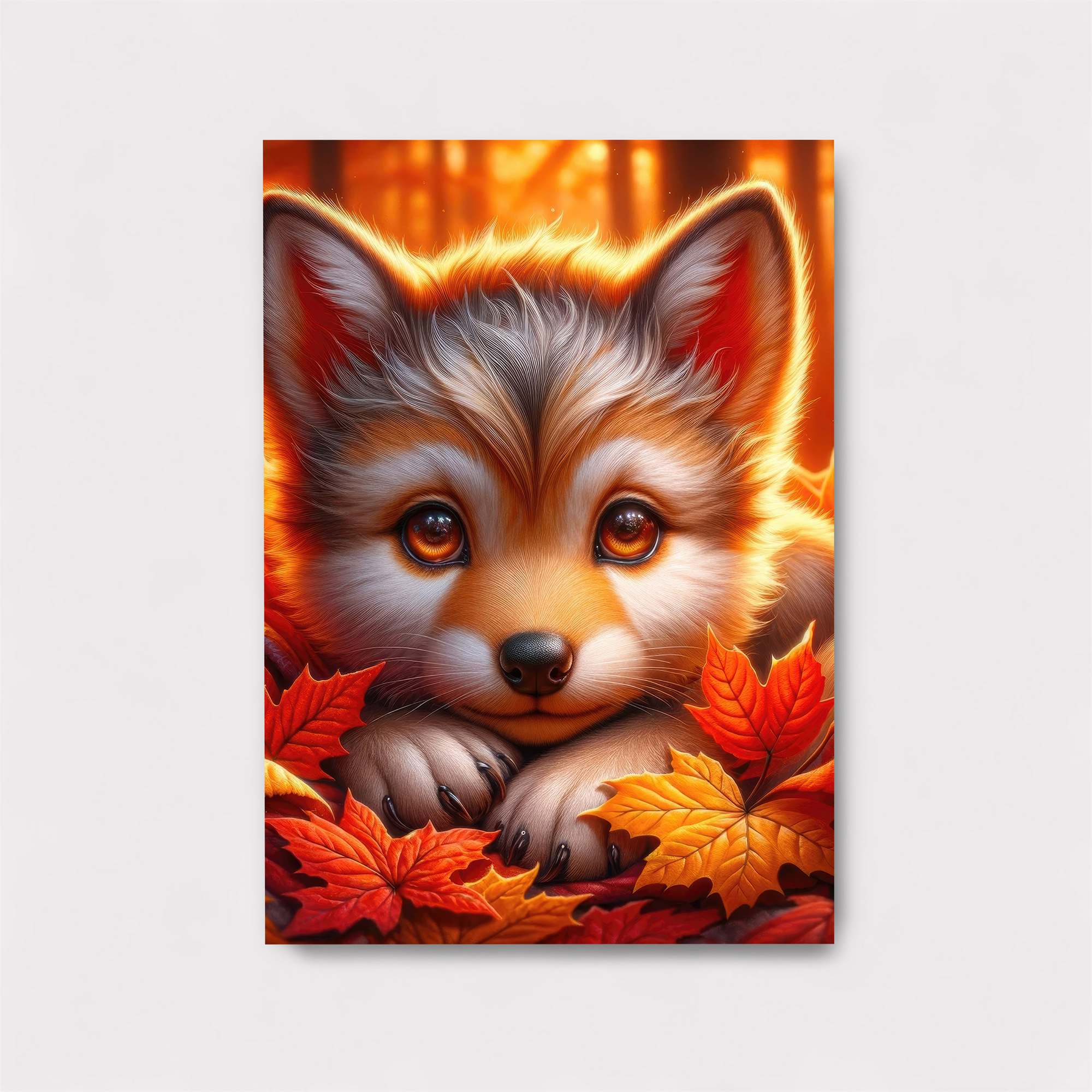 Autumn Pup Safe Wall Magnetic / M