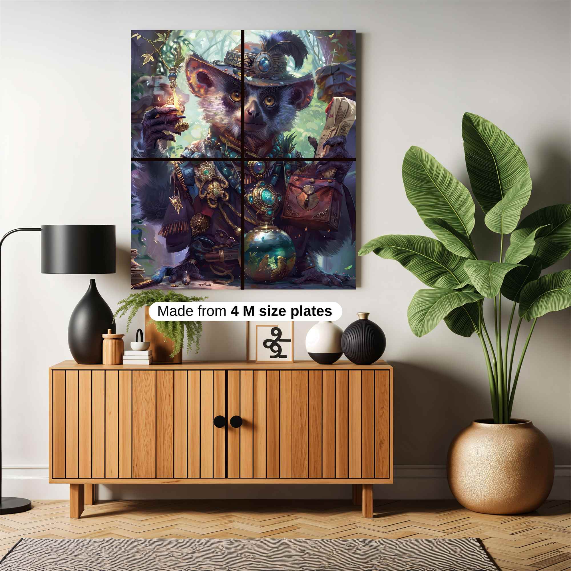 Sorcerer Lemur Safe Wall Magnetic / M