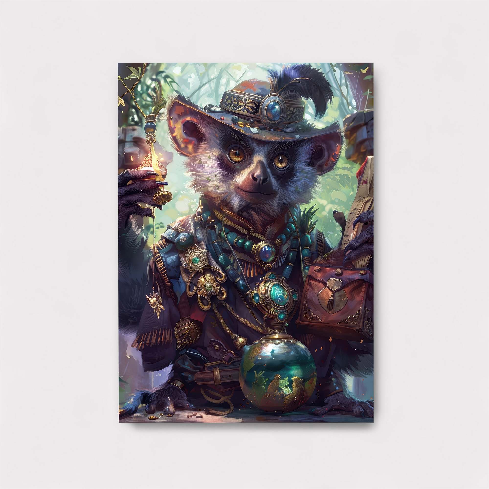 Sorcerer Lemur Safe Wall Magnetic / M