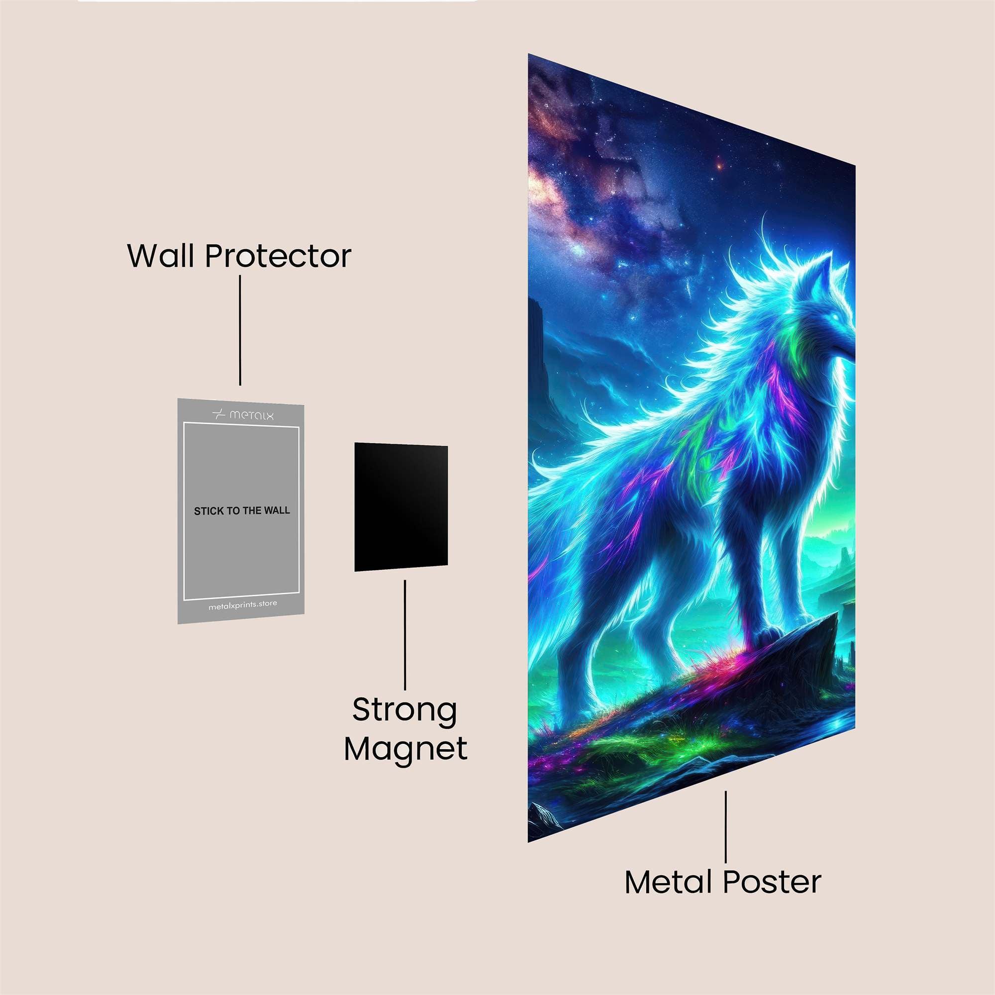 Lunar Majesty Safe Wall Magnetic / M