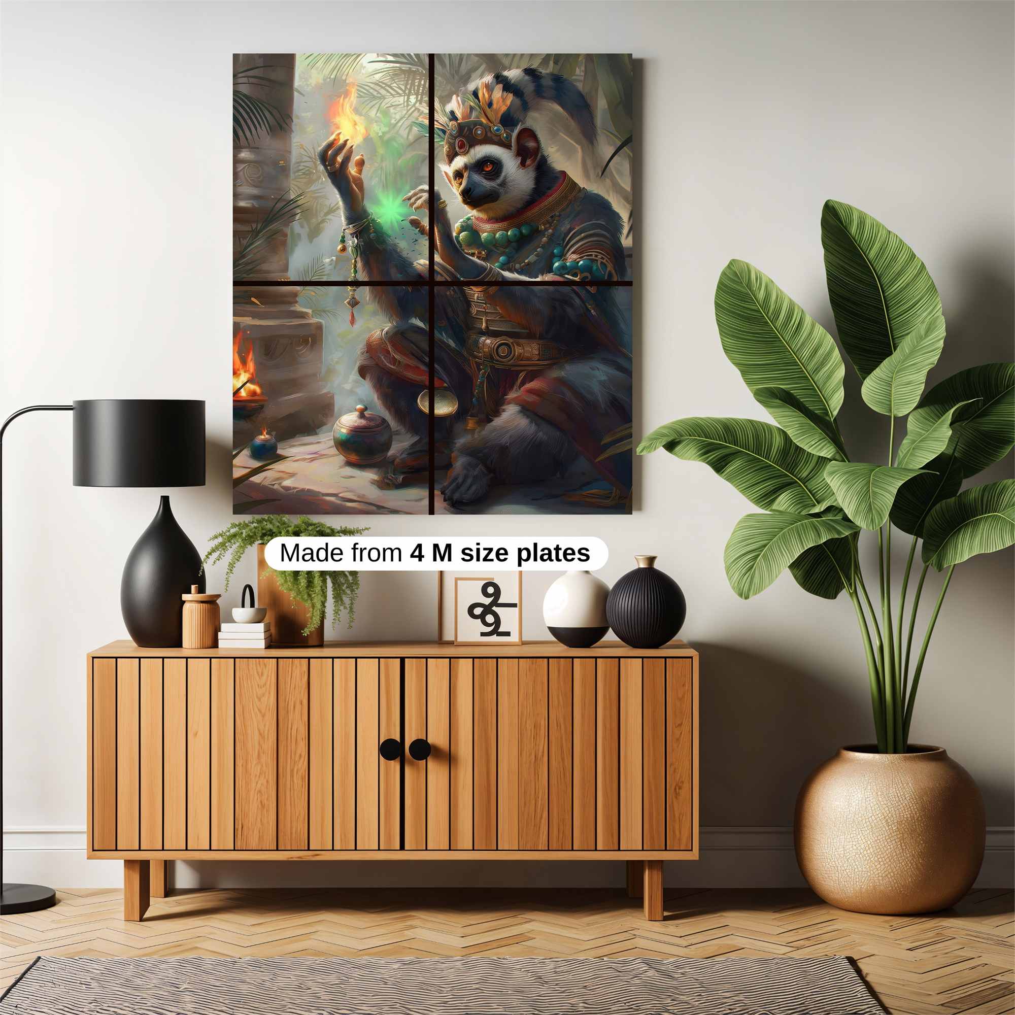 Shamanic Ritual Safe Wall Magnetic / M