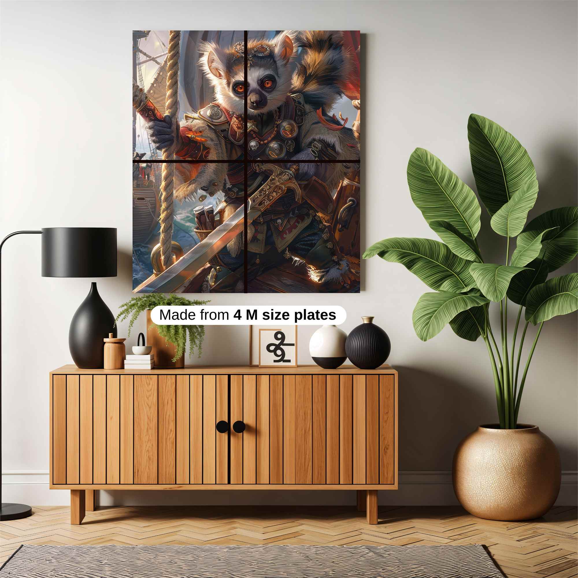 Lemur Buccaneer Safe Wall Magnetic / M