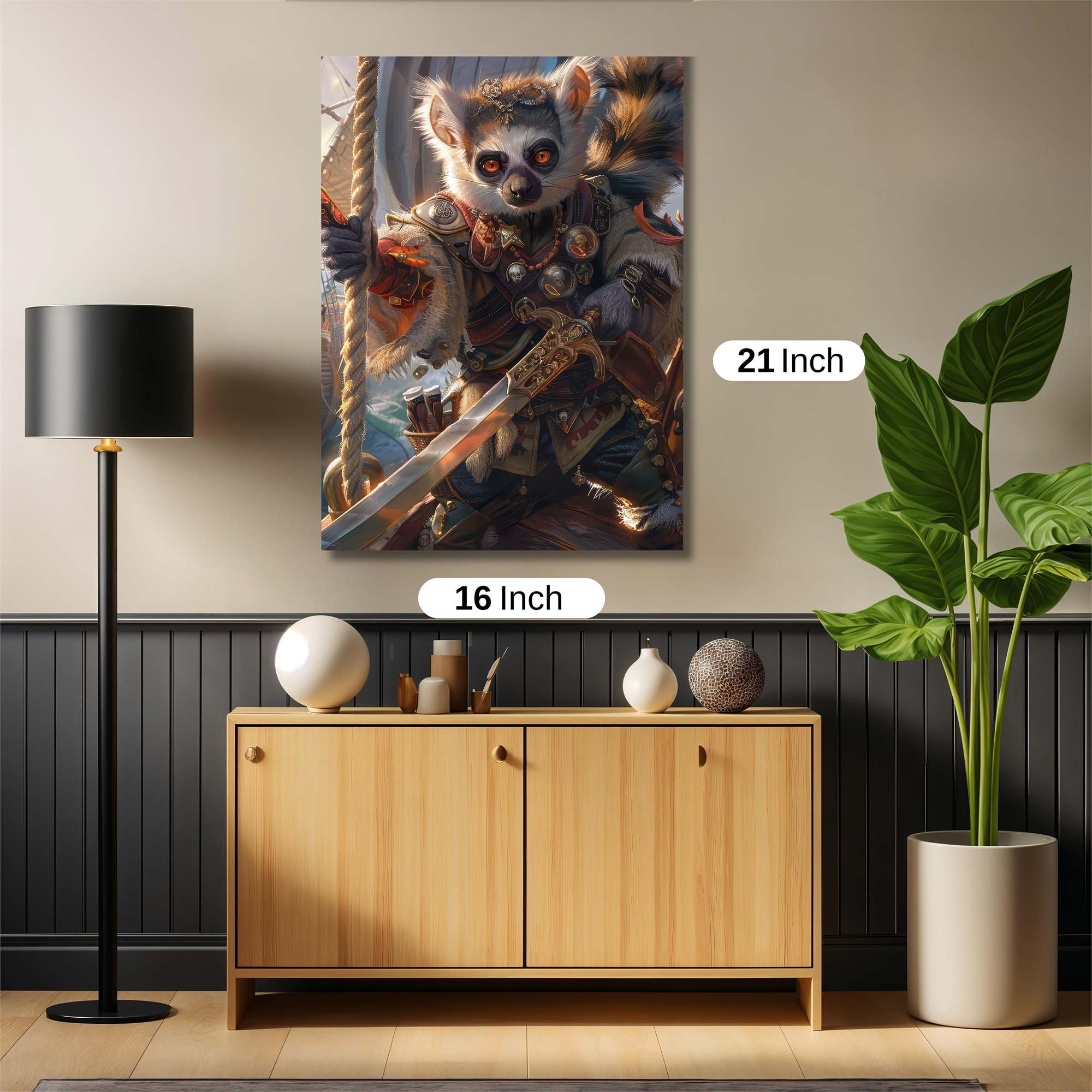 Lemur Buccaneer Safe Wall Magnetic / M