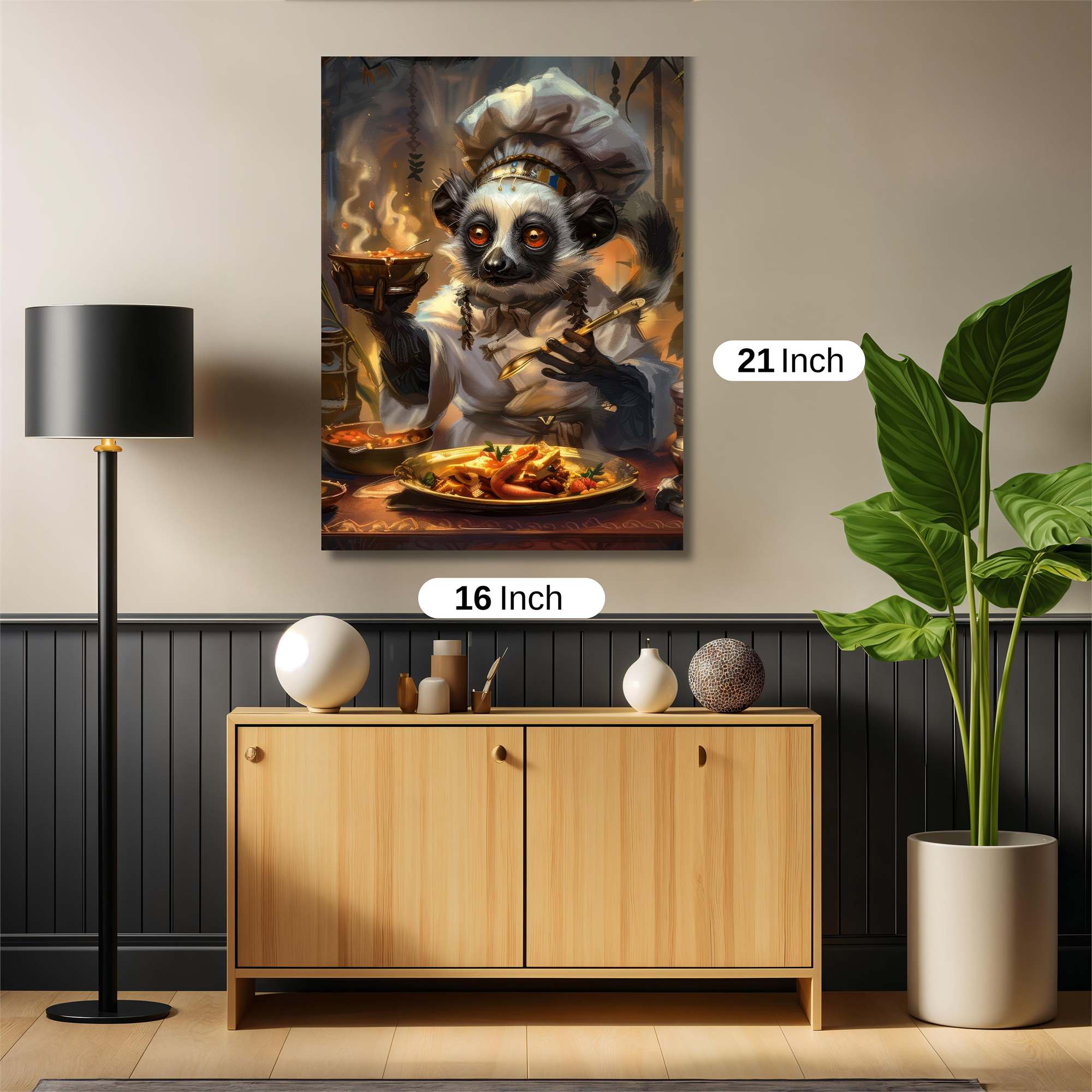 Chef Lemur Safe Wall Magnetic / M