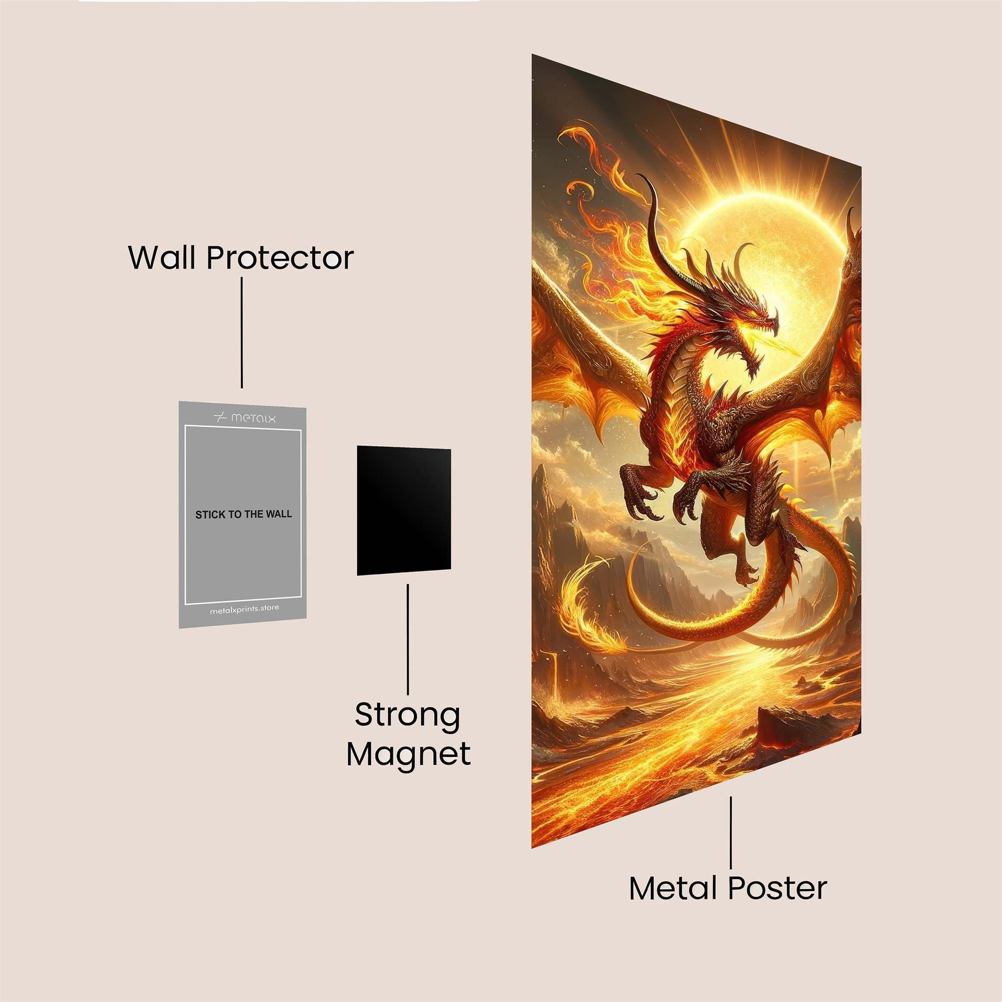 Sunfire Majesty Safe Wall Magnetic / M