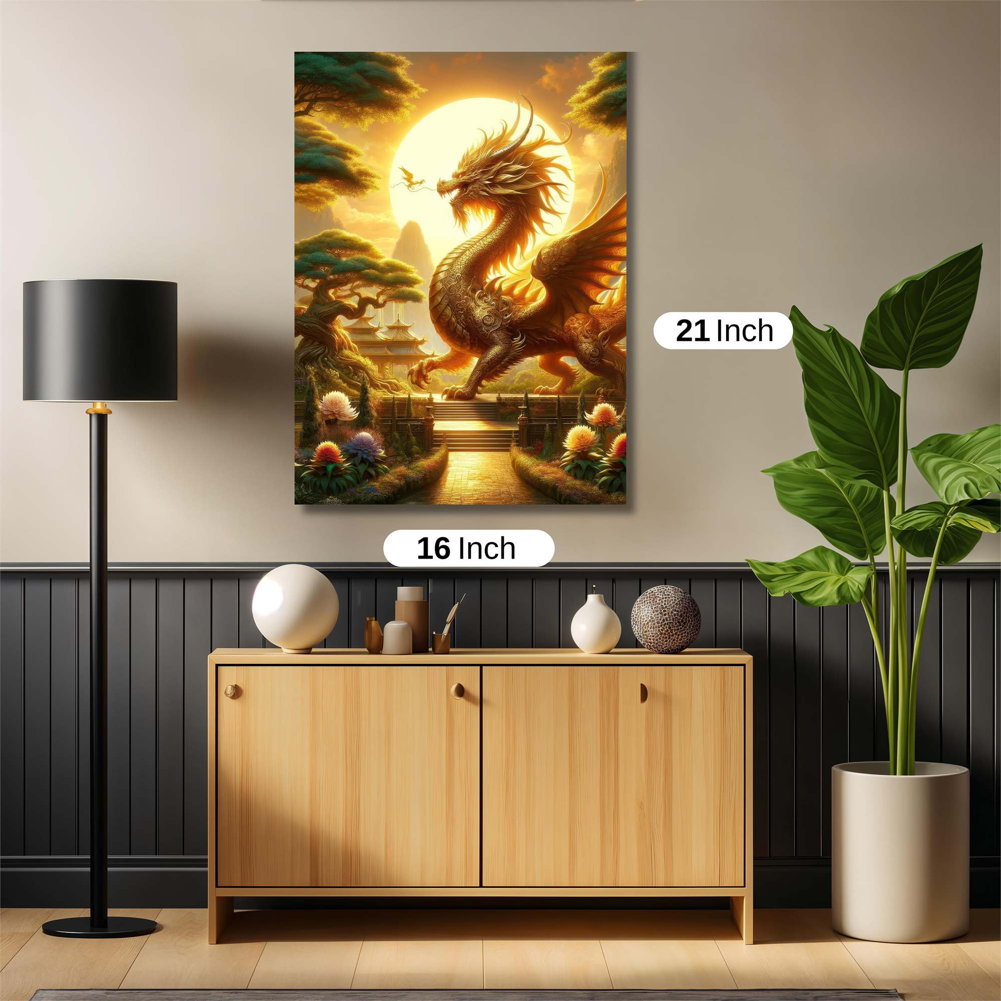 Dragon Serenity Safe Wall Magnetic / M