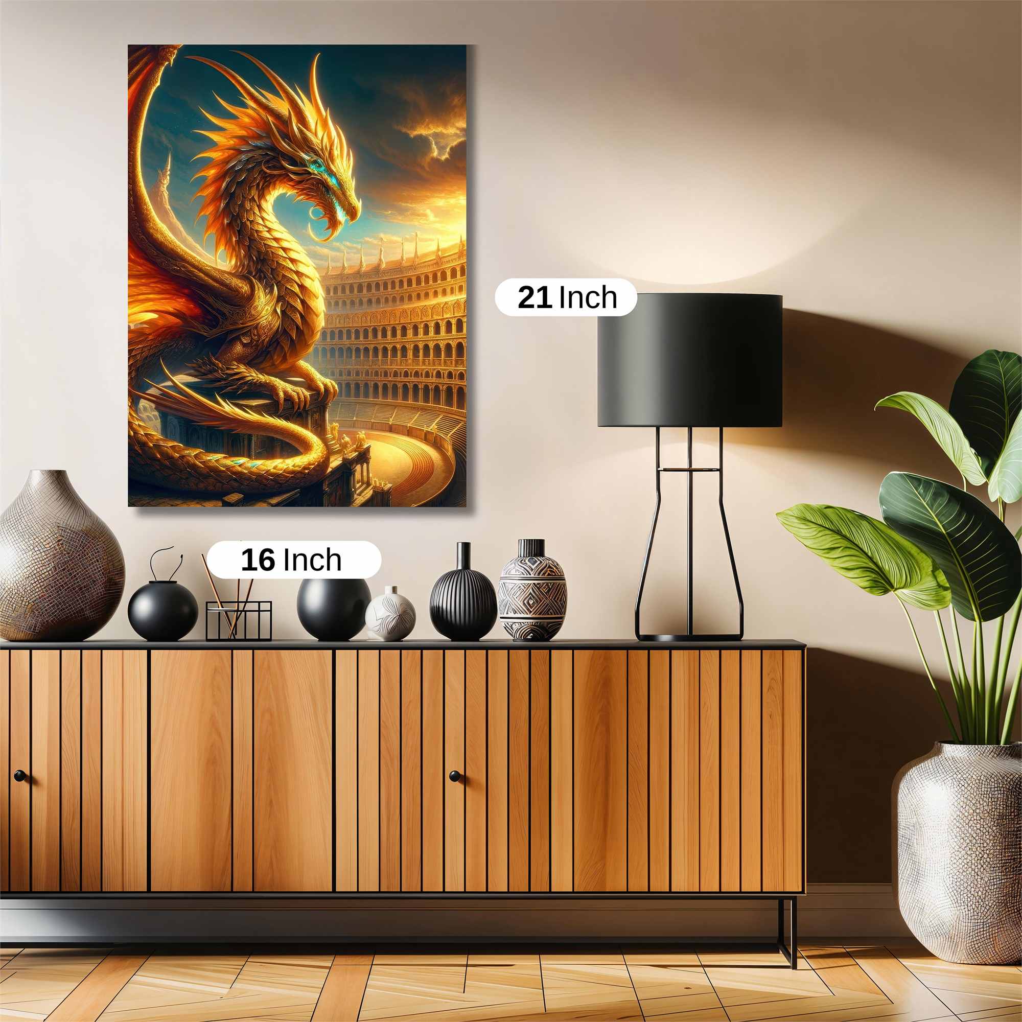 Golden Majesty Safe Wall Magnetic / M